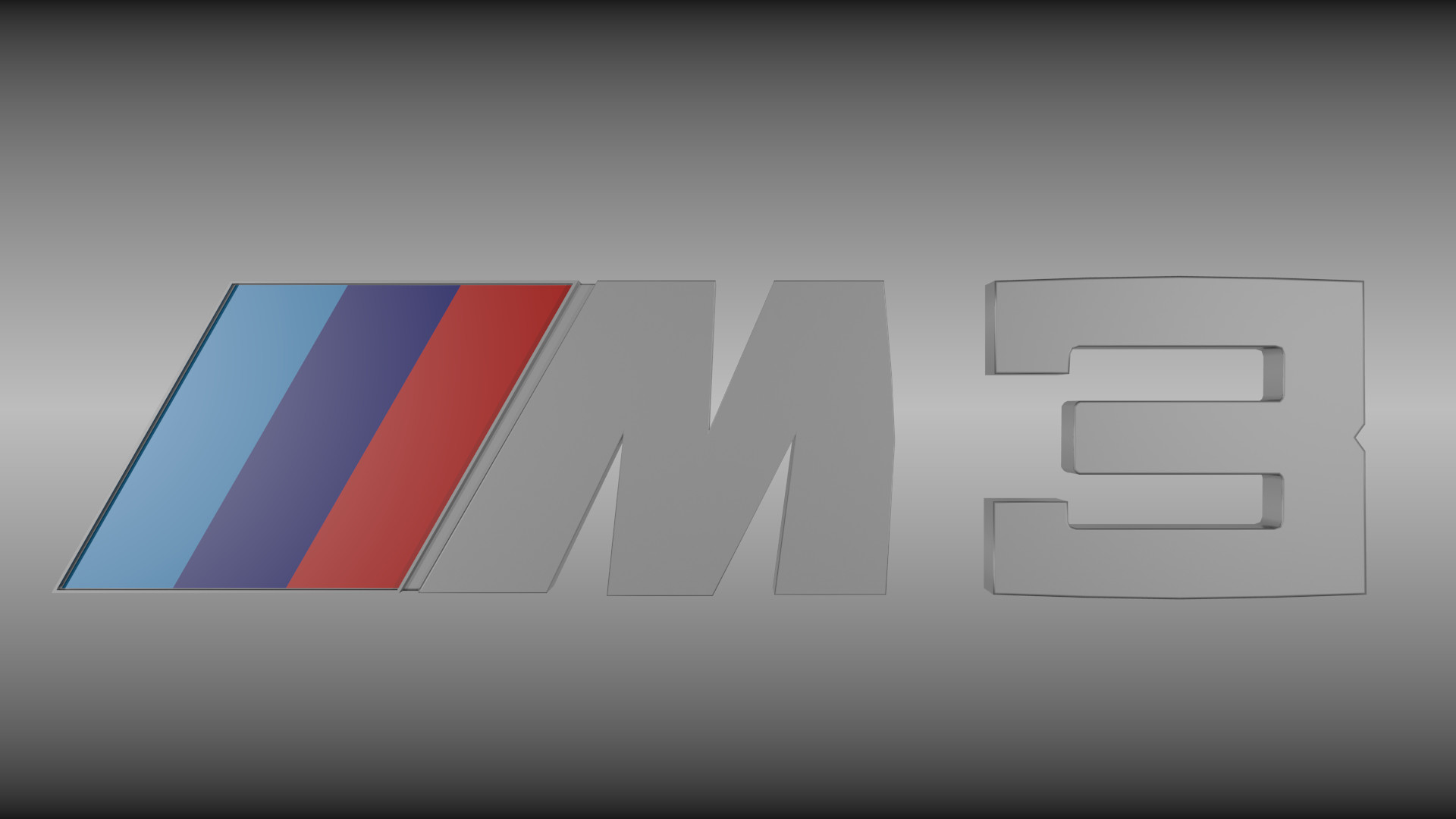 1920x1080 bmw m3 logo... M Logo 3d Wallpaper .