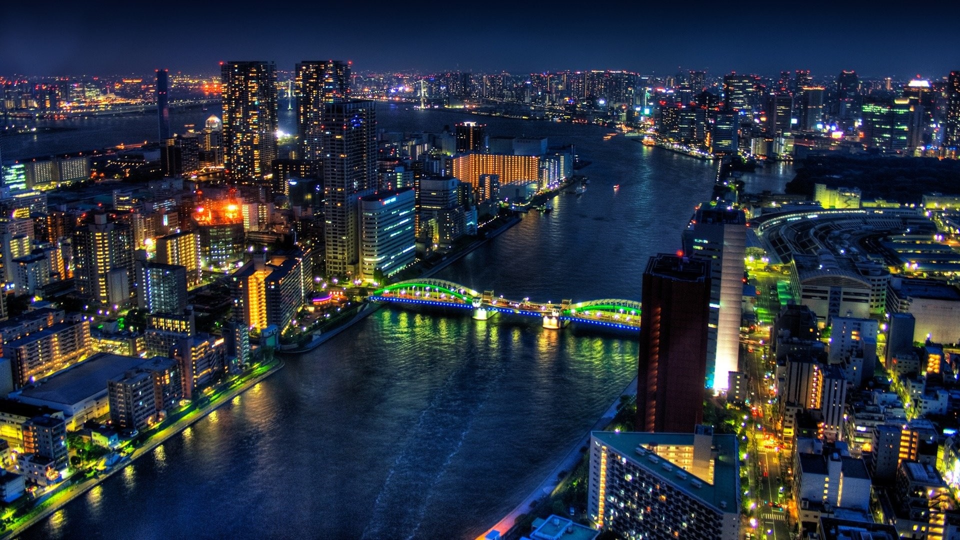 1920x1080 Tokyo City At Night. SHARE. TAGS: Panoramic Twitter Backgrounds ...