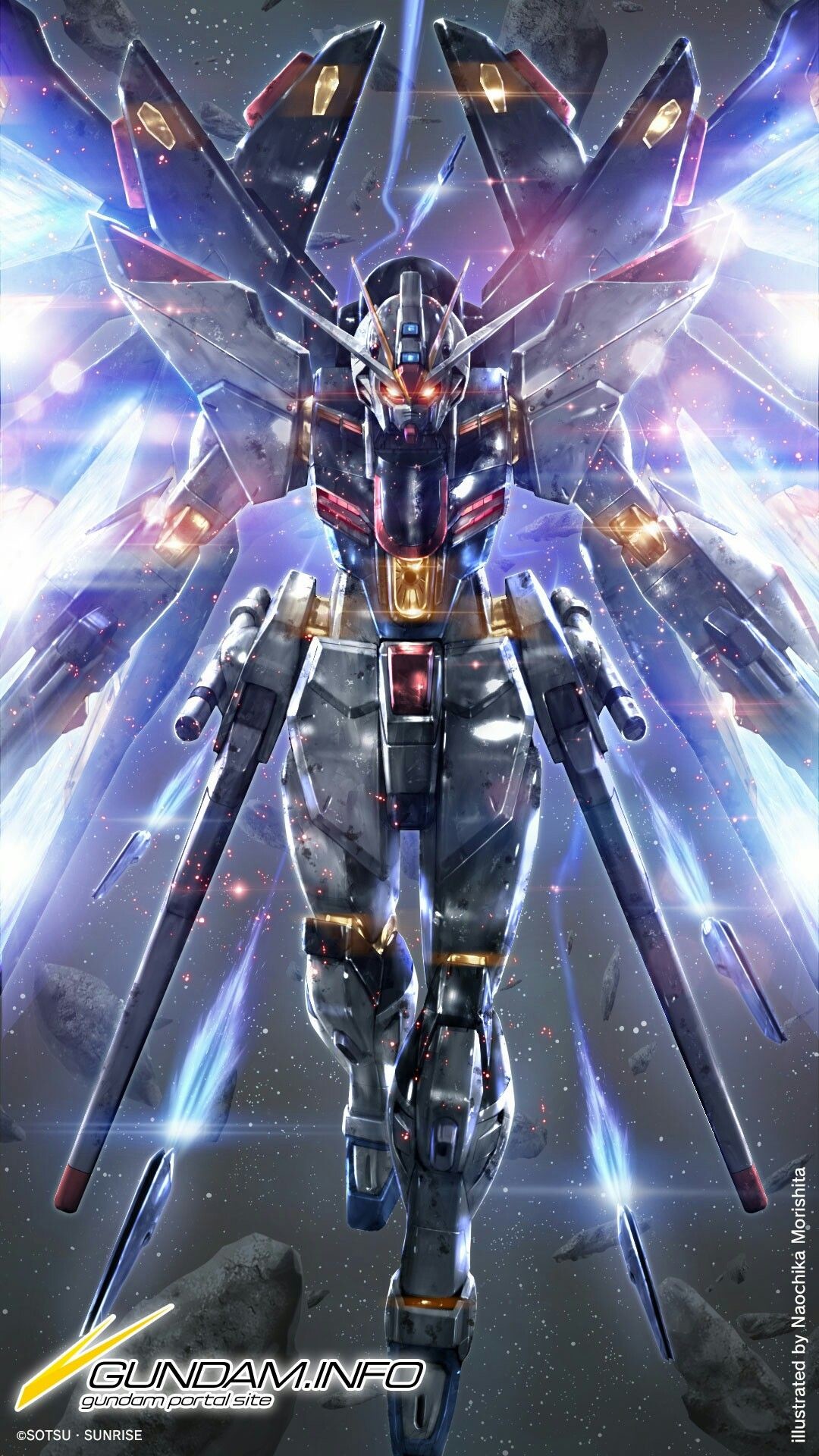 1080x1920 Gundam.info Strike Freedom Wallpaper