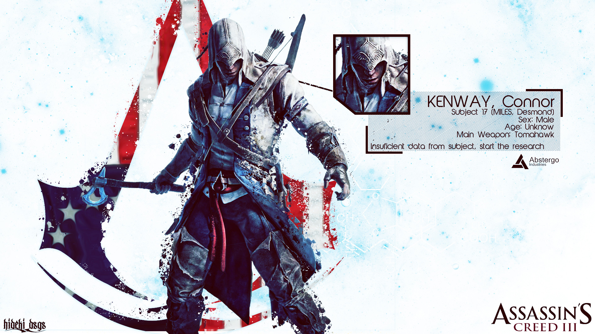 1920x1080 Assassin's Creed III Connor Wallpaper by Yoshi612 on .