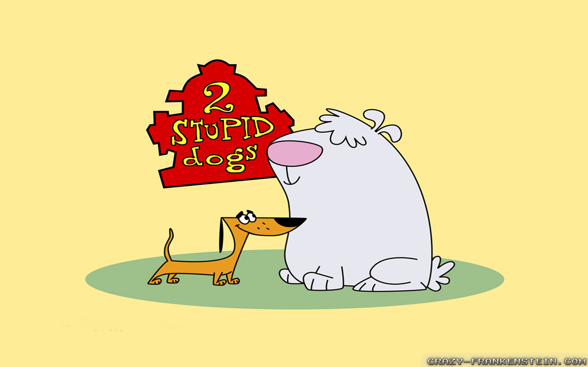 1920x1200 Wallpaper: 2 stupid dogs funny. Resolution: 1024x768 | 1280x1024 |  1600x1200. Widescreen Res: 1440x900 | 1680x1050 | 