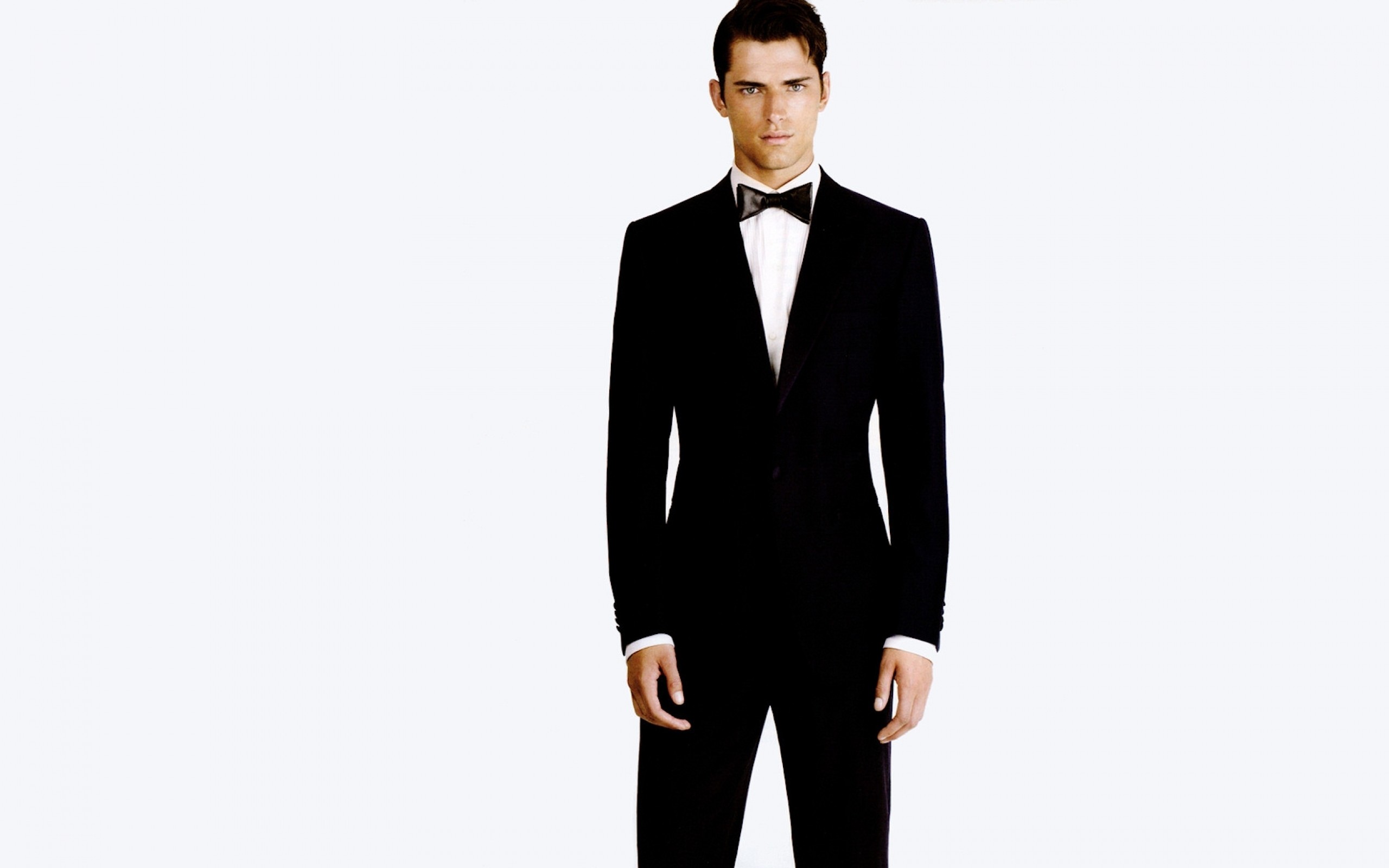 2560x1600 suit models fashion men bowtie white background tuxedo male models  1920x1080 wallpaper Wallpaper HD