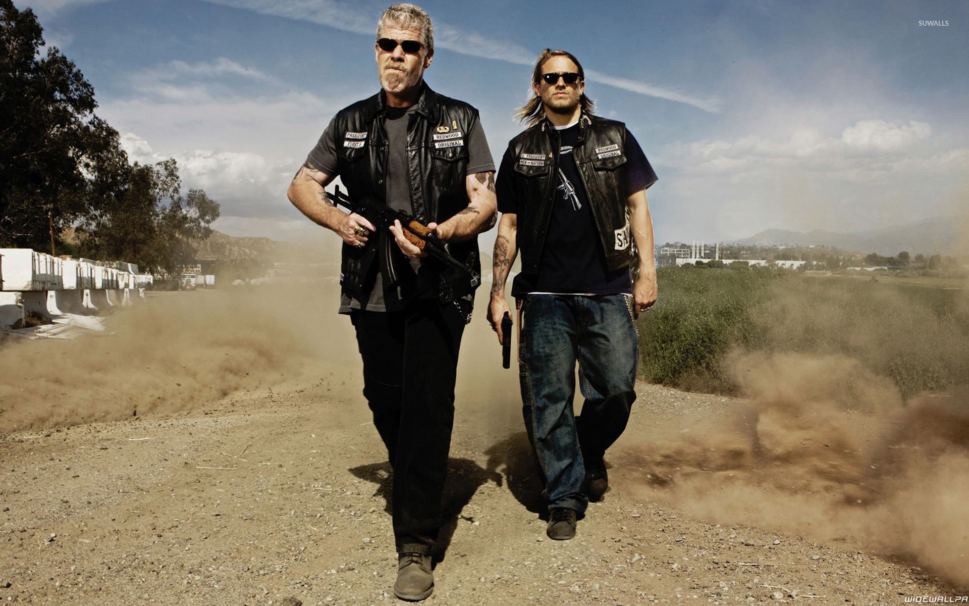 1920x1200 Clay and Jax - Sons of Anarchy wallpaper  jpg