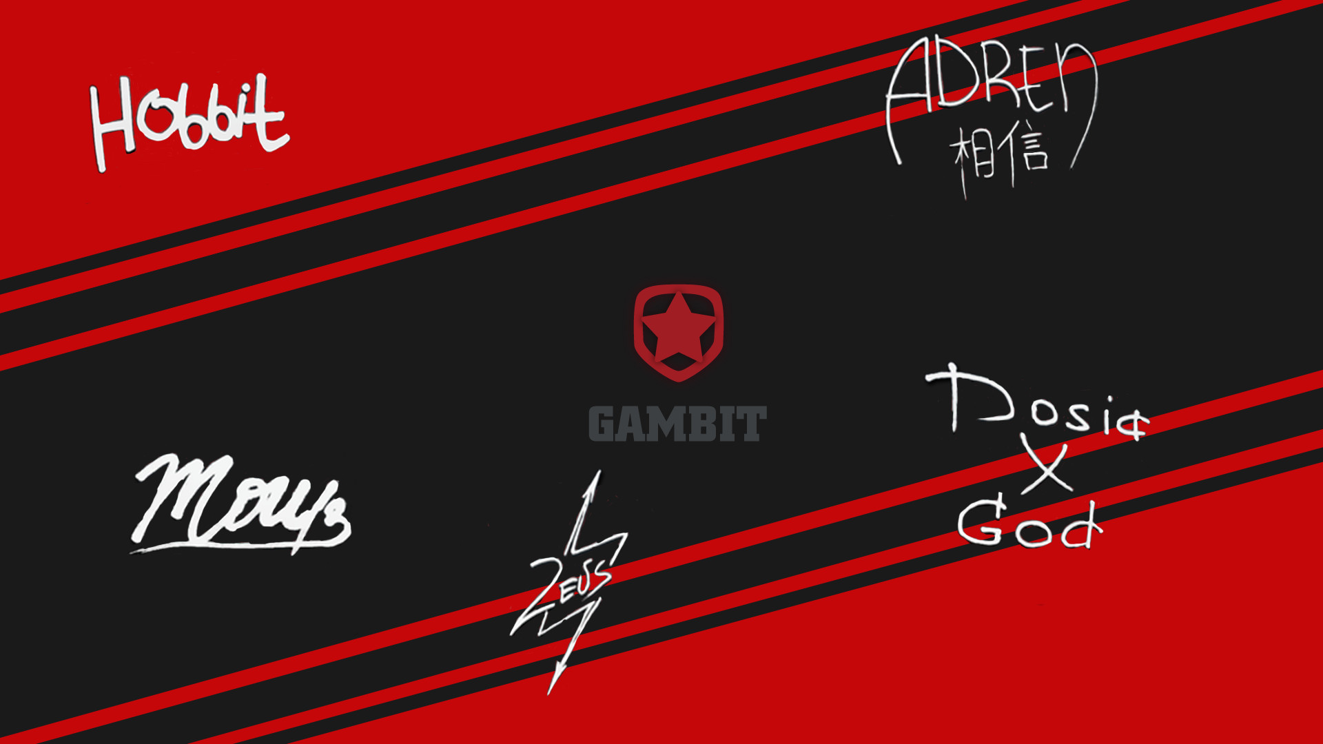 1920x1080 Gambit Gaming player autograph(off) by Ronofar