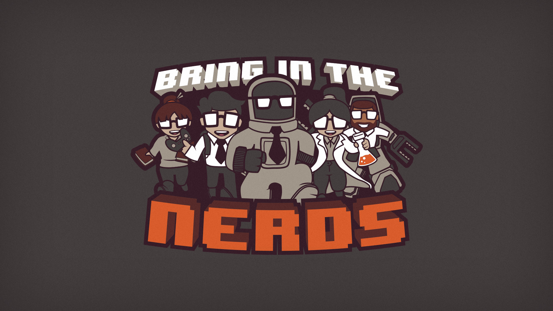 1920x1080 bring in the nerds wallpaper edition by blo0p customization wallpaper .
