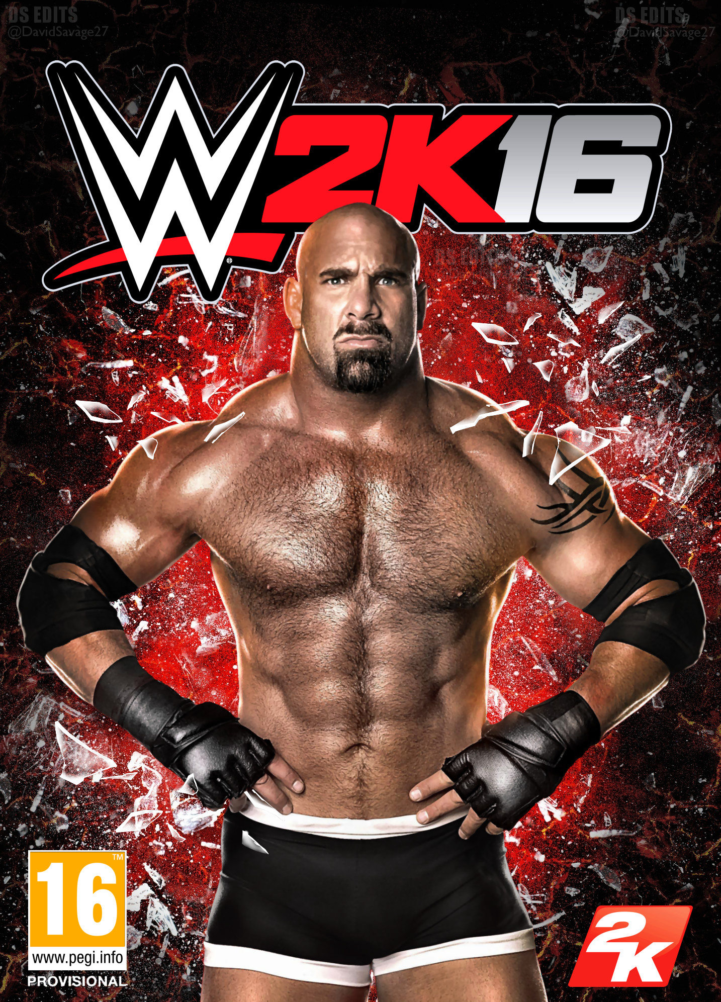 1434x1993 ... WWE 2K16 Cover - Goldberg by ultimate-savage