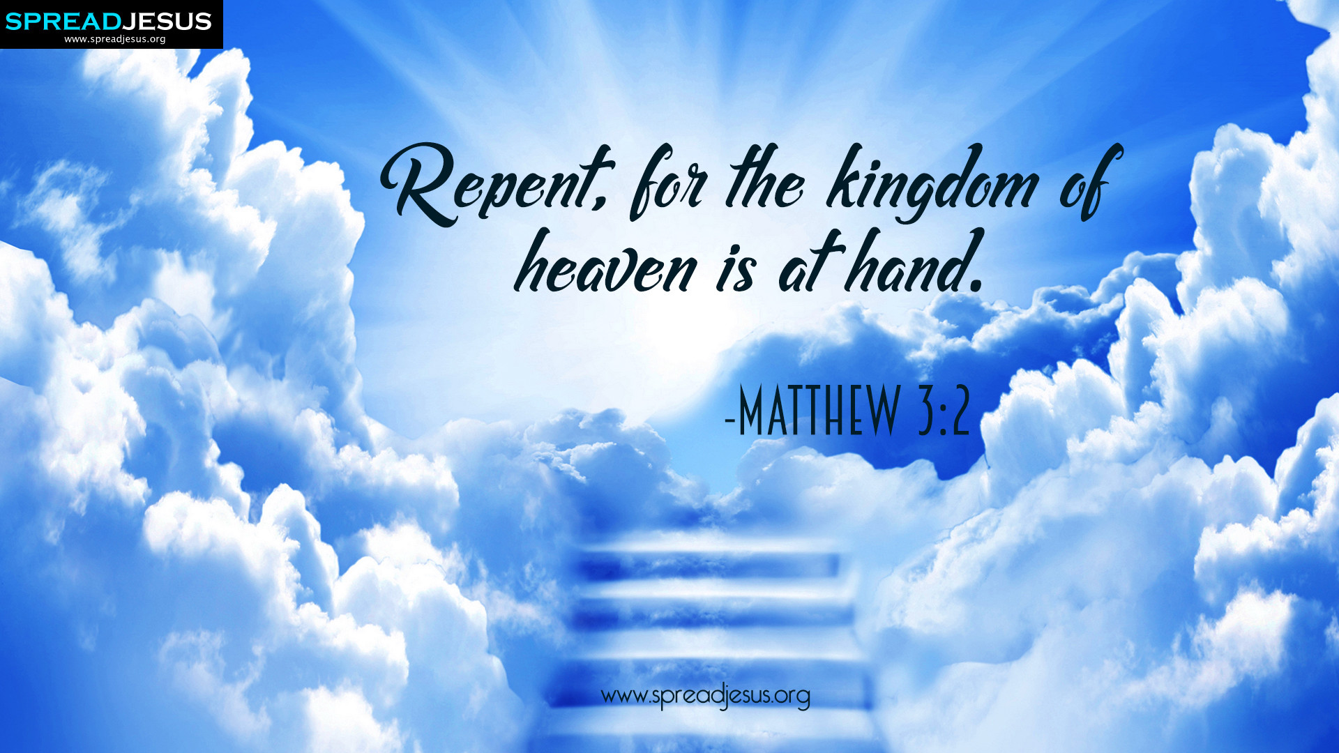 1920x1080 Bible Quotes HD-Wallpaper Matthew 3:2