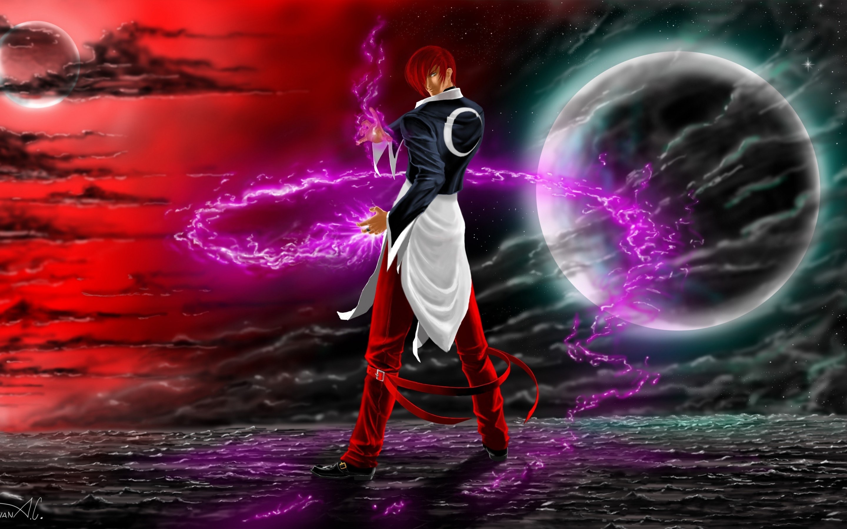 2880x1800 The King of Fighters images KOF iori HD wallpaper and background