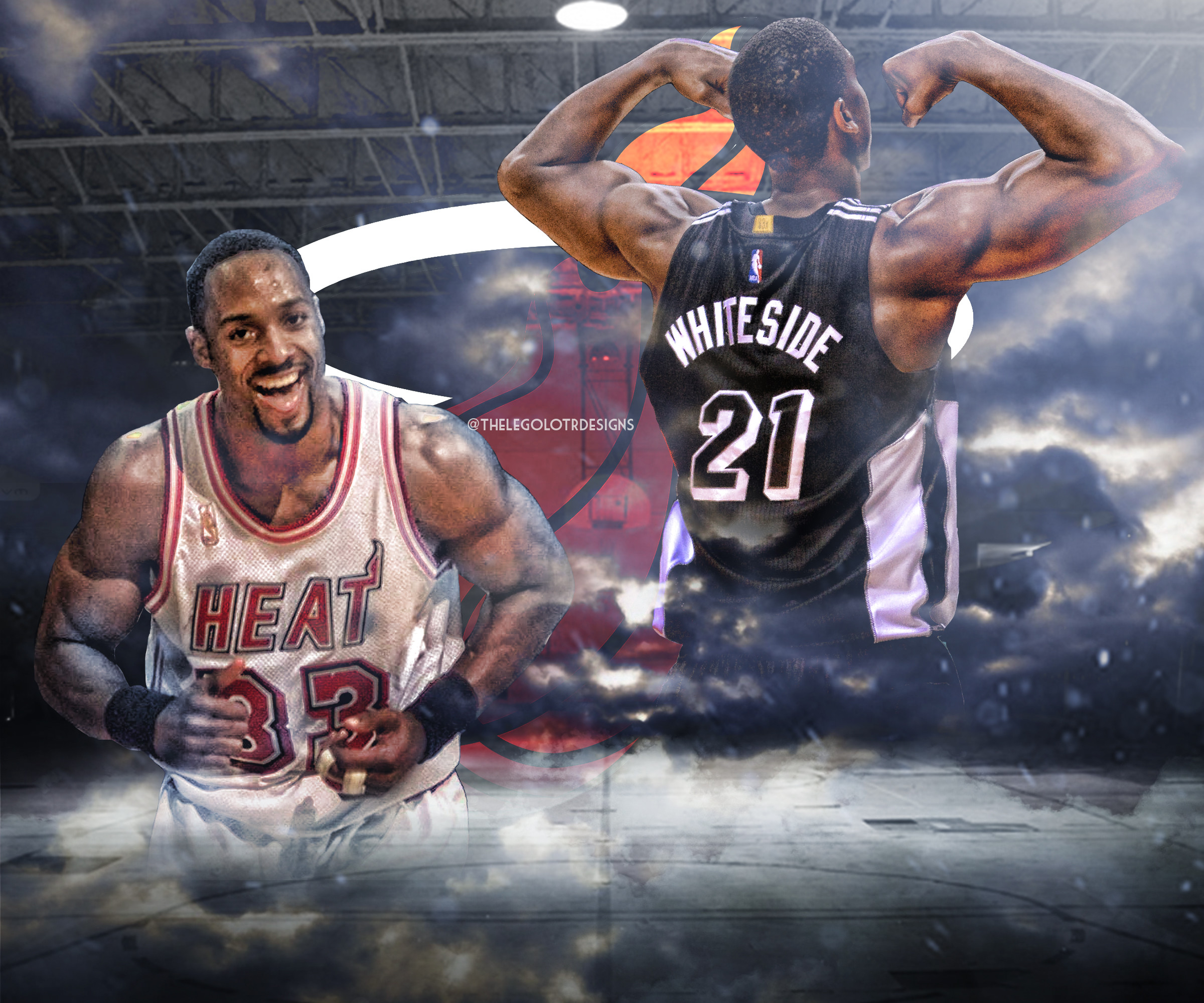 2400x2000 ... Alonzo Mourning and Hassan Whiteside by TheLeGoLotR