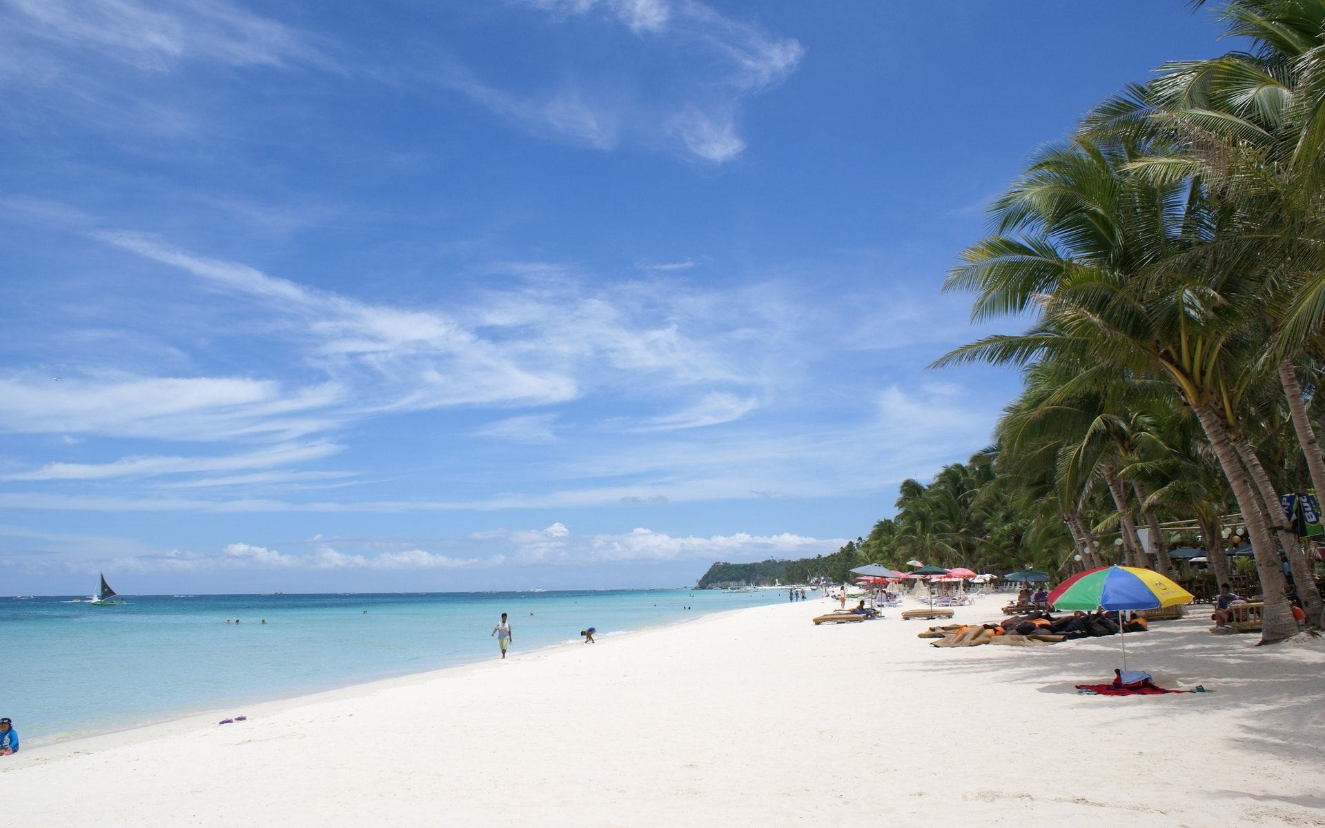 1920x1200 Wallpapers Backgrounds - Beautiful beach wallpapers Boracay island  Philippines