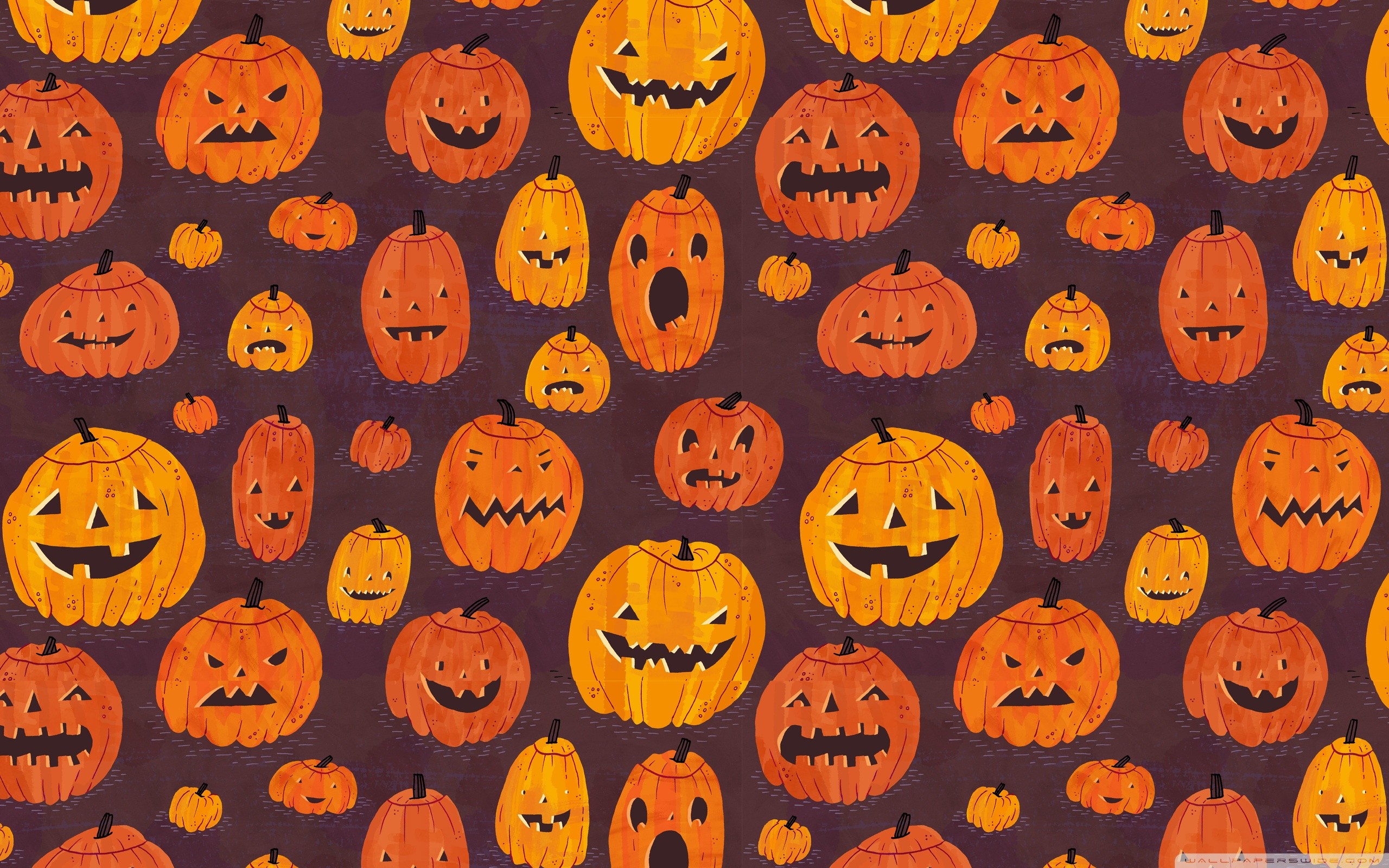 2560x1600 ... Halloween Pattern Wallpaper (16) ...