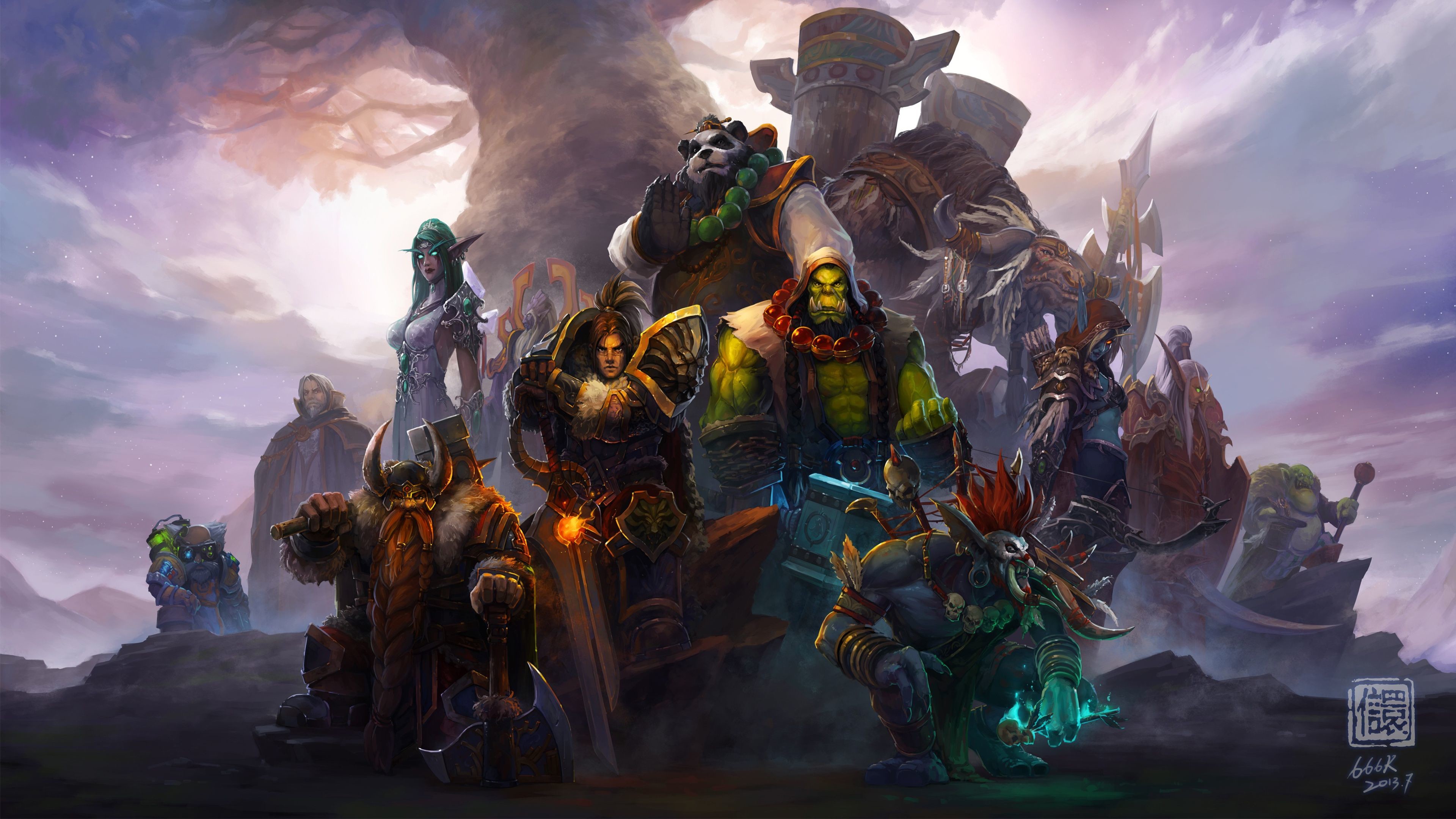 3840x2160  World of Warcraft Characters 4K Wallpapers | HD Wallpapers | ID  #18607