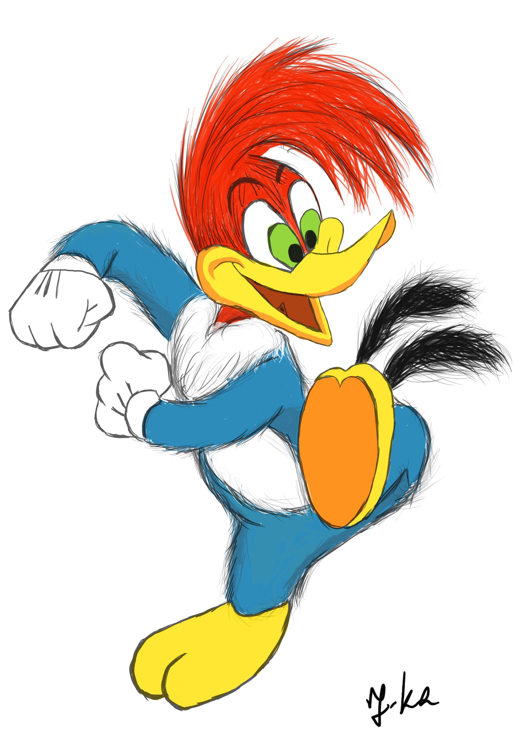 woody the woodpecker bird