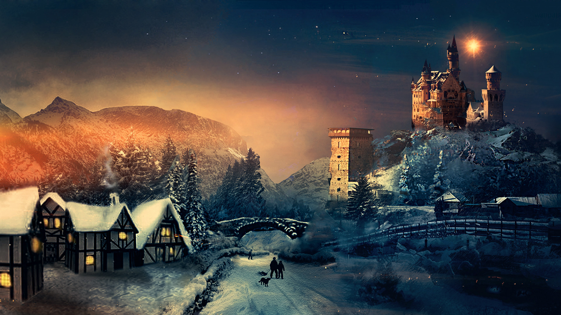 1920x1080 Author: Martina. Tags: Christmas Winter. Description: Download Christmas  Winter wallpaper from the above HD Widescreen ...