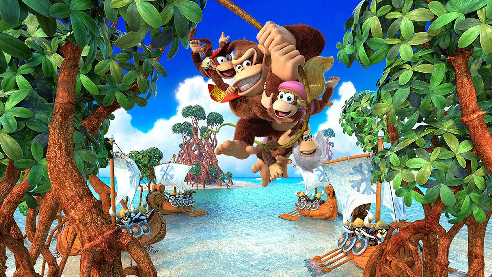 1920x1080 Donkey Kong Country: Tropical Freeze (Switch) Review