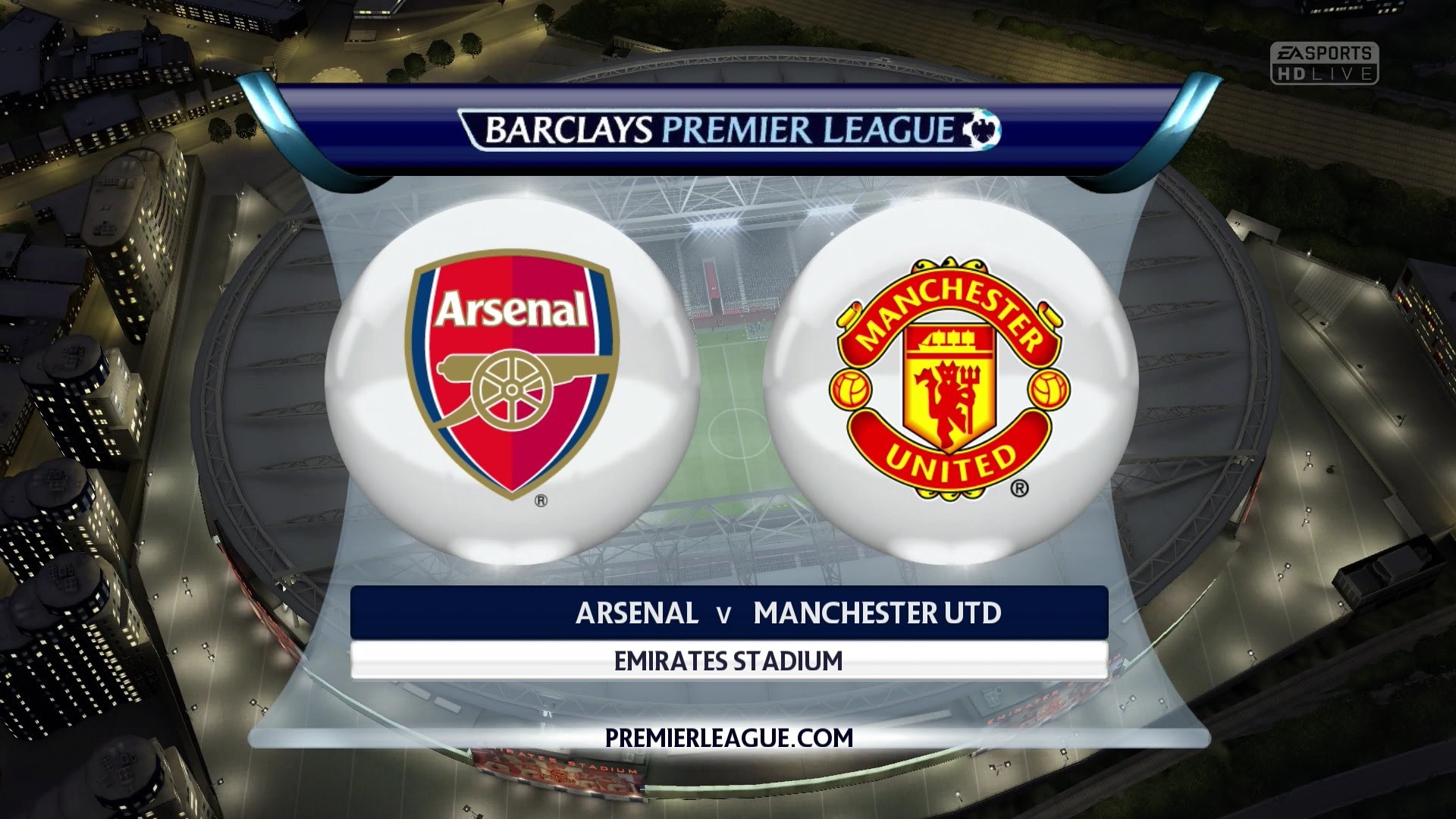 1920x1080 (PS4/Xbox One) FIFA 15 | Arsenal F.C. vs Manchester United - Next-Gen Full  Gameplay (1080p HD) - YouTube