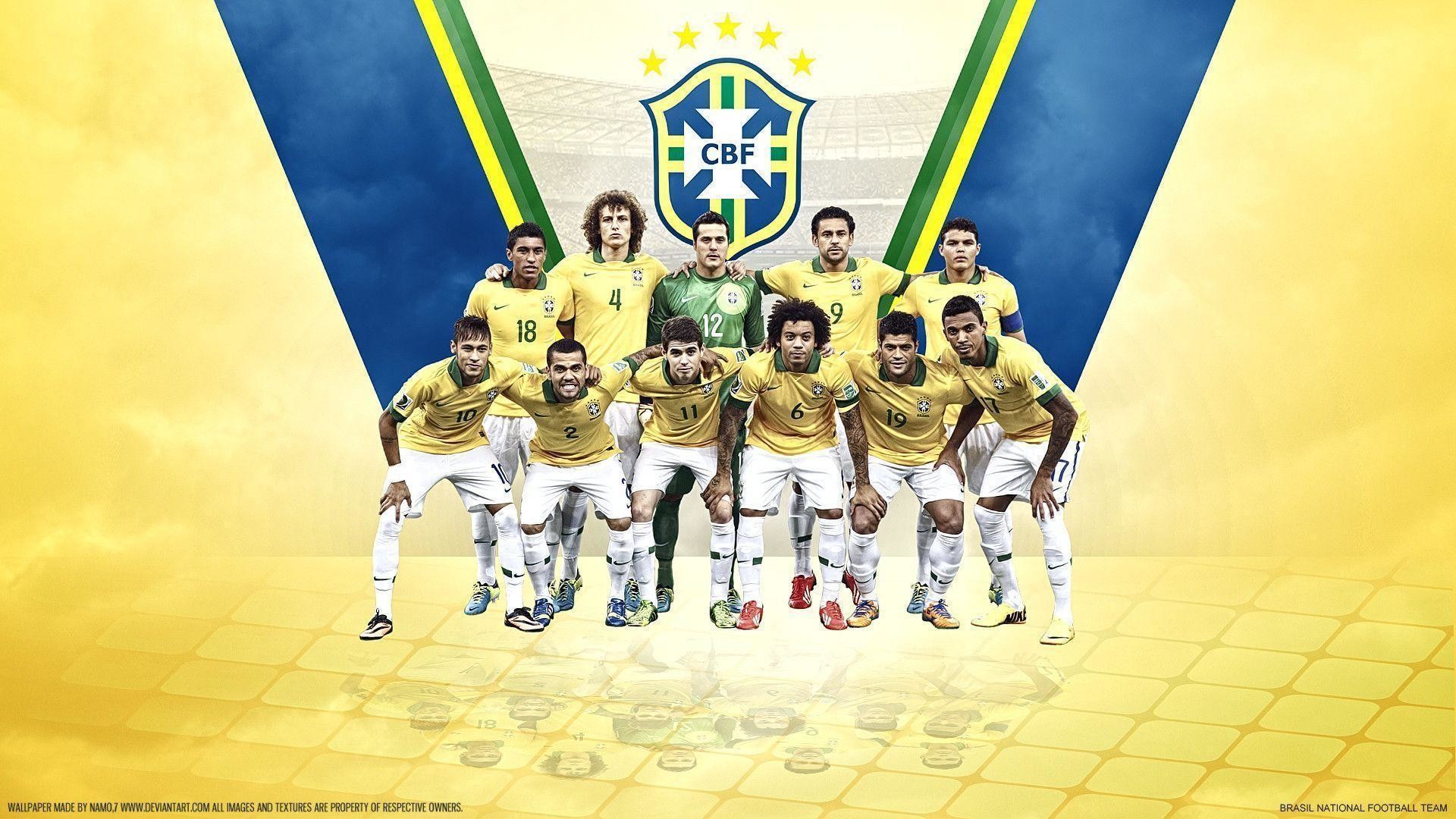 1920x1080 Cool Brazil national team 2014 images for wallpaper in HD .