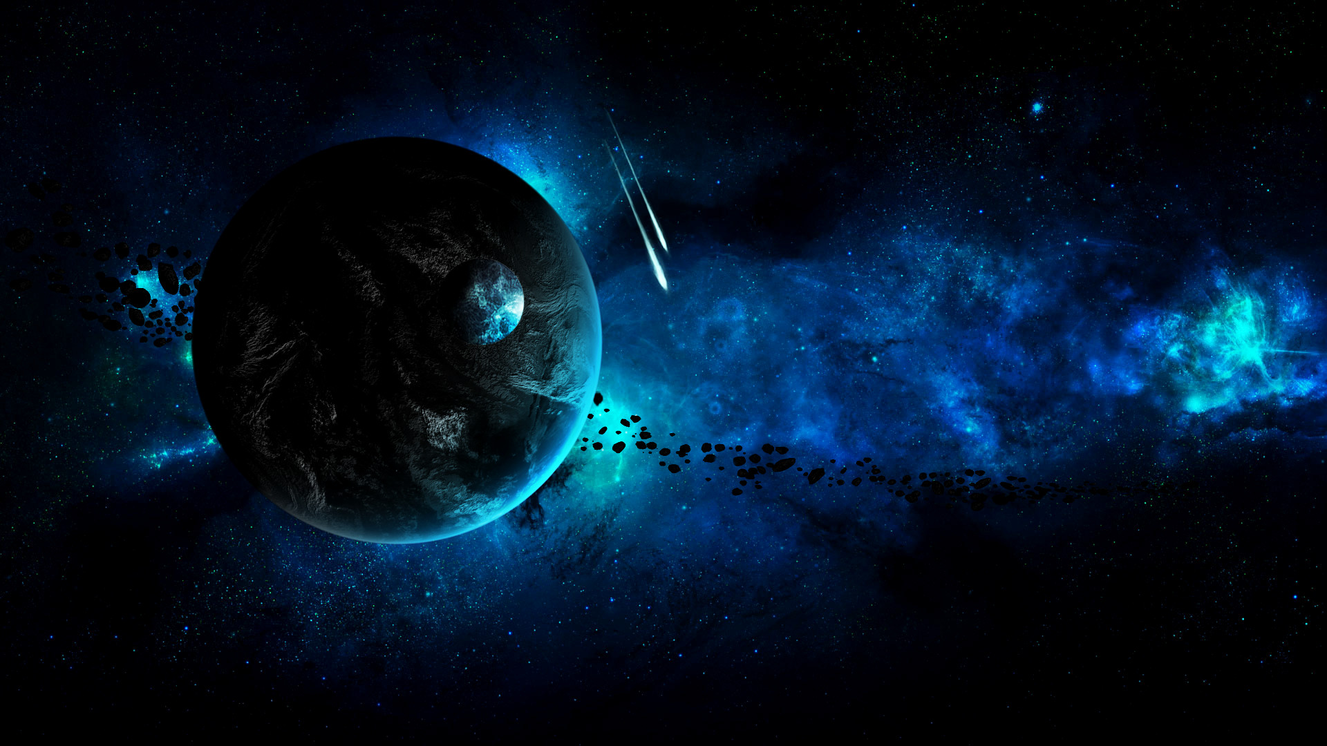 1920x1080 Gallery for - abstract space background