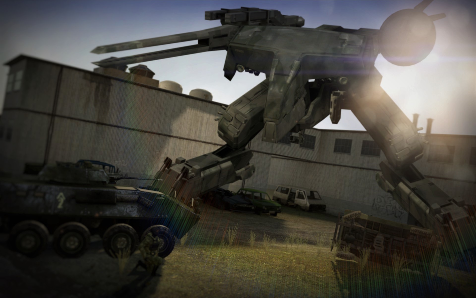 1920x1200 Metal Gear Solid Metal Gear 2: Solid Snake Garry's Mod Solid Snake weapon  mode of