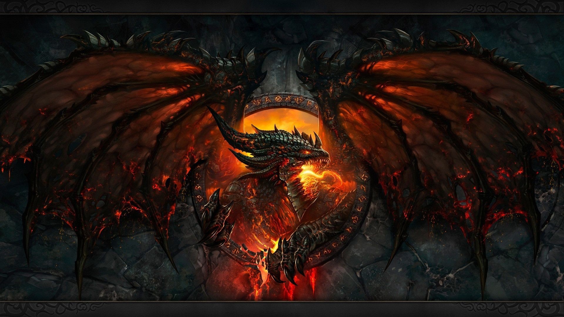 1920x1080 Fire Dragon wallpapers 1080p