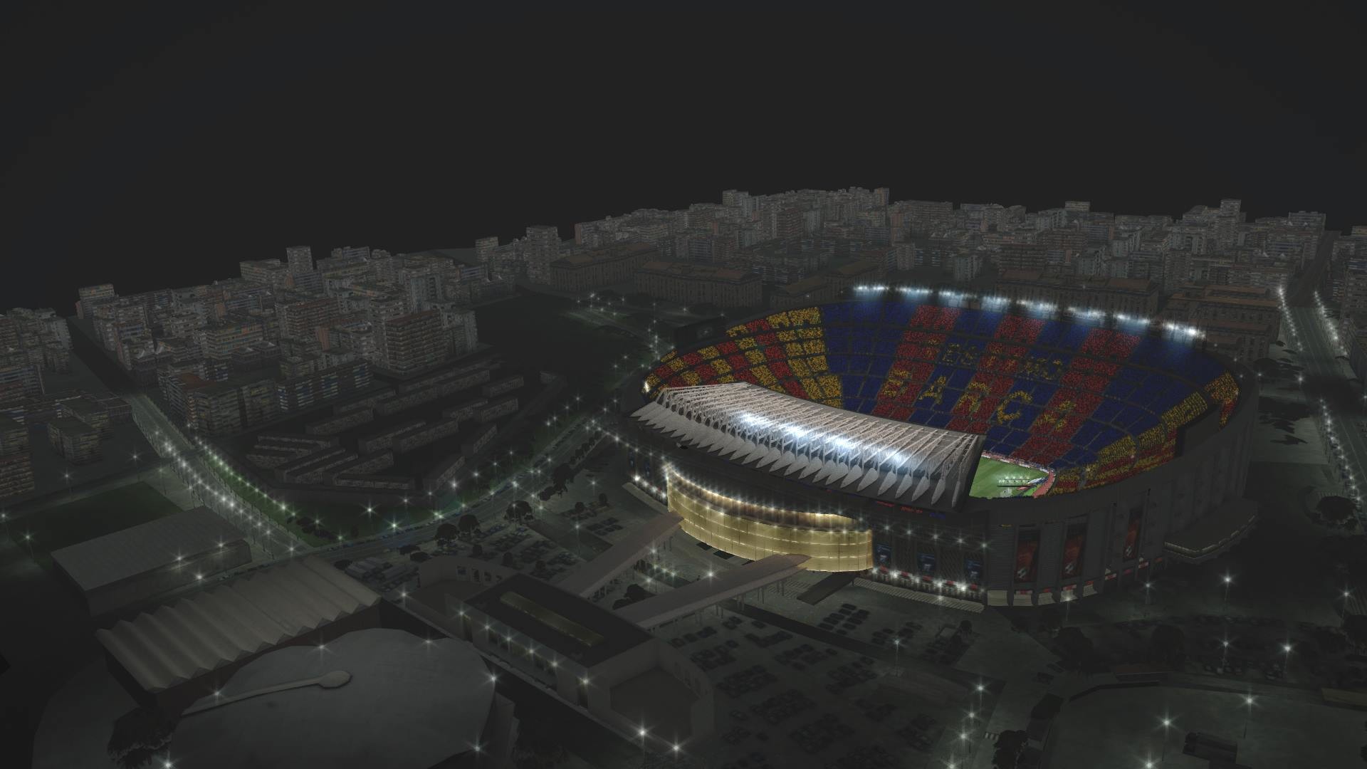 1920x1080 Camp Nou Day Preview Camp Nou Night Preview
