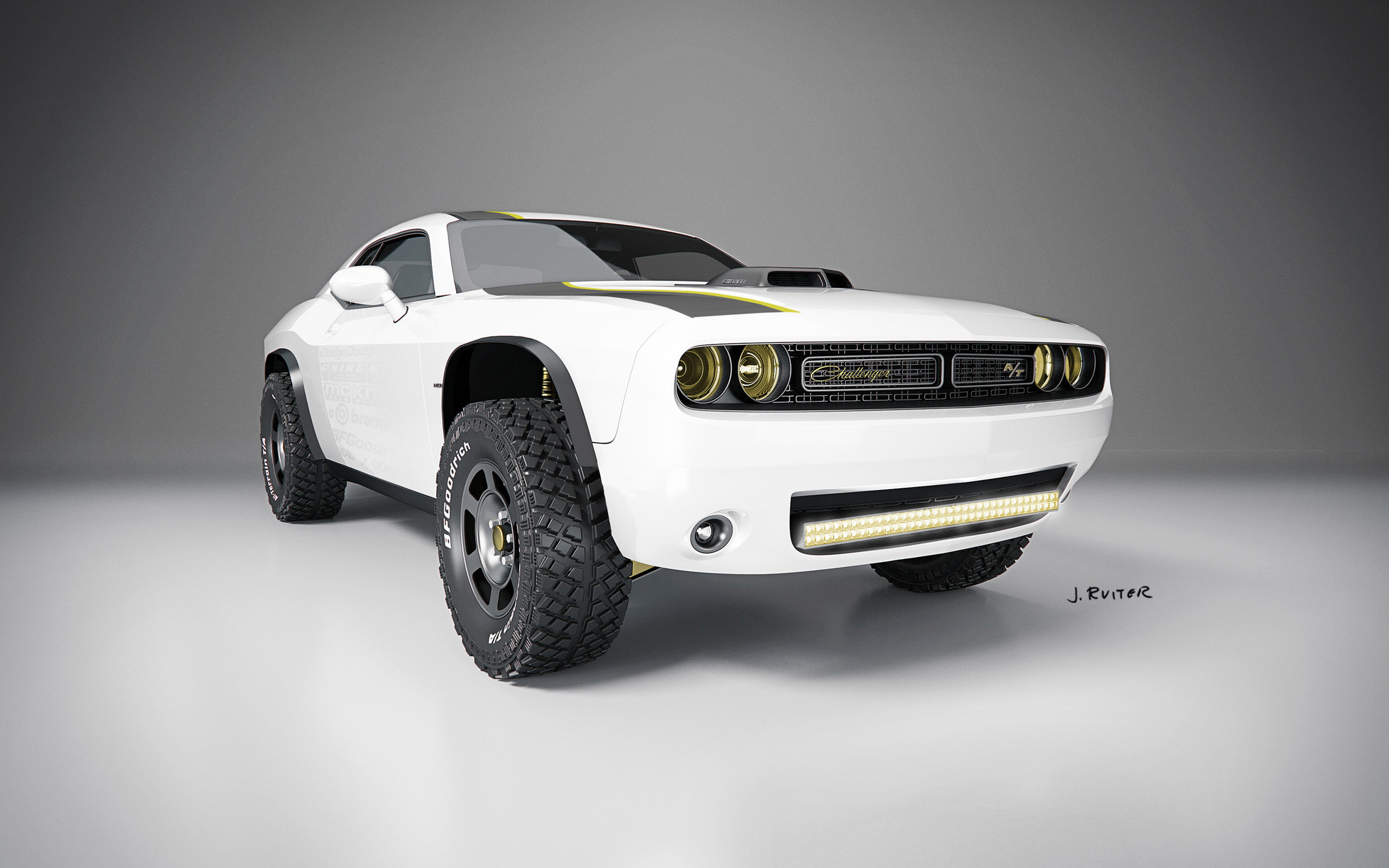 2560x1600 2014 Dodge Challenger AT Untamed Concept WallPaper HD - http://imashon.com