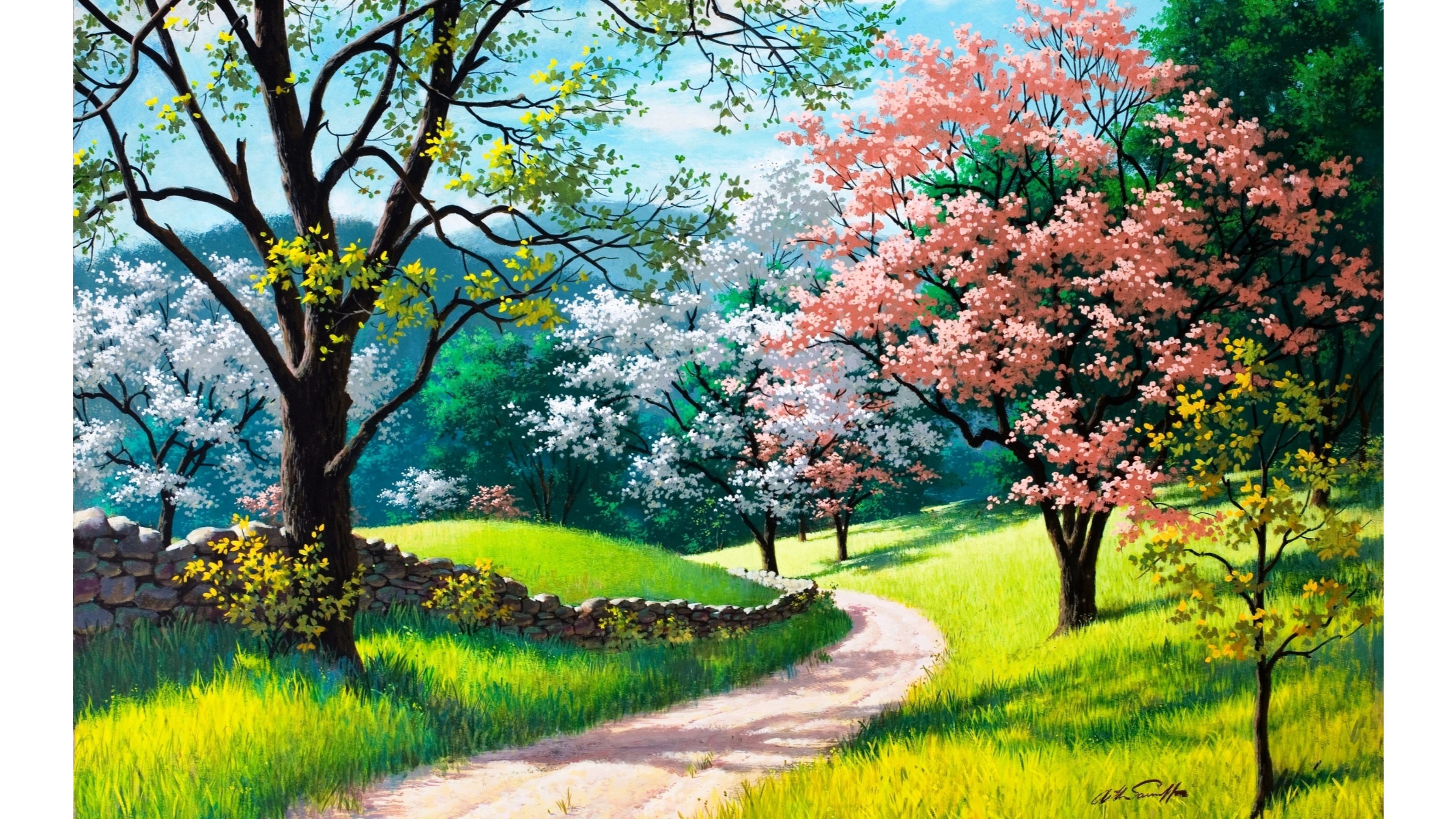 3840x2160 Spring Nature 4K Wallpaper