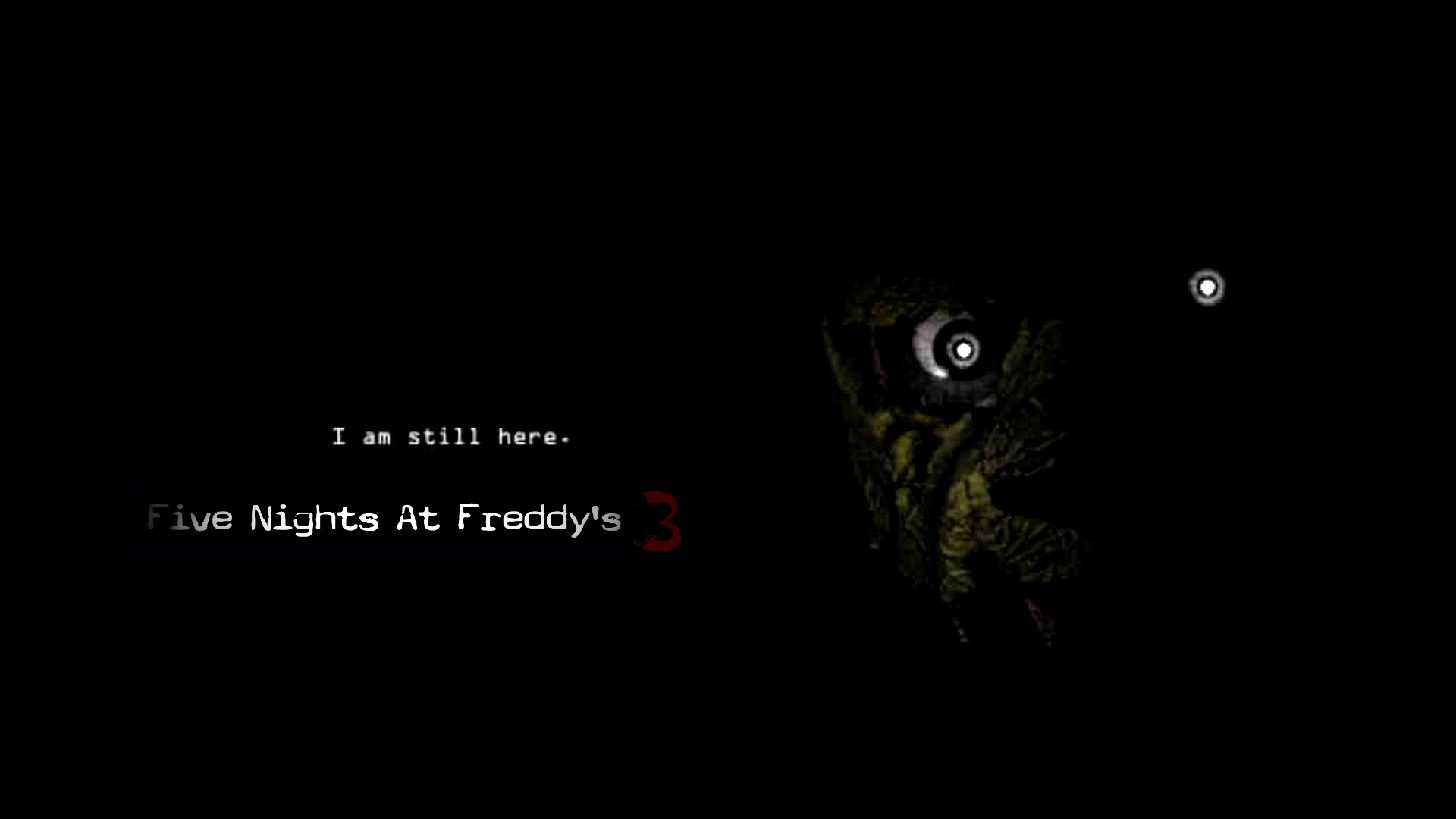 1920x1080 ... Five Nights At Freddy's 3 Official Poster by ProfessorAdagio