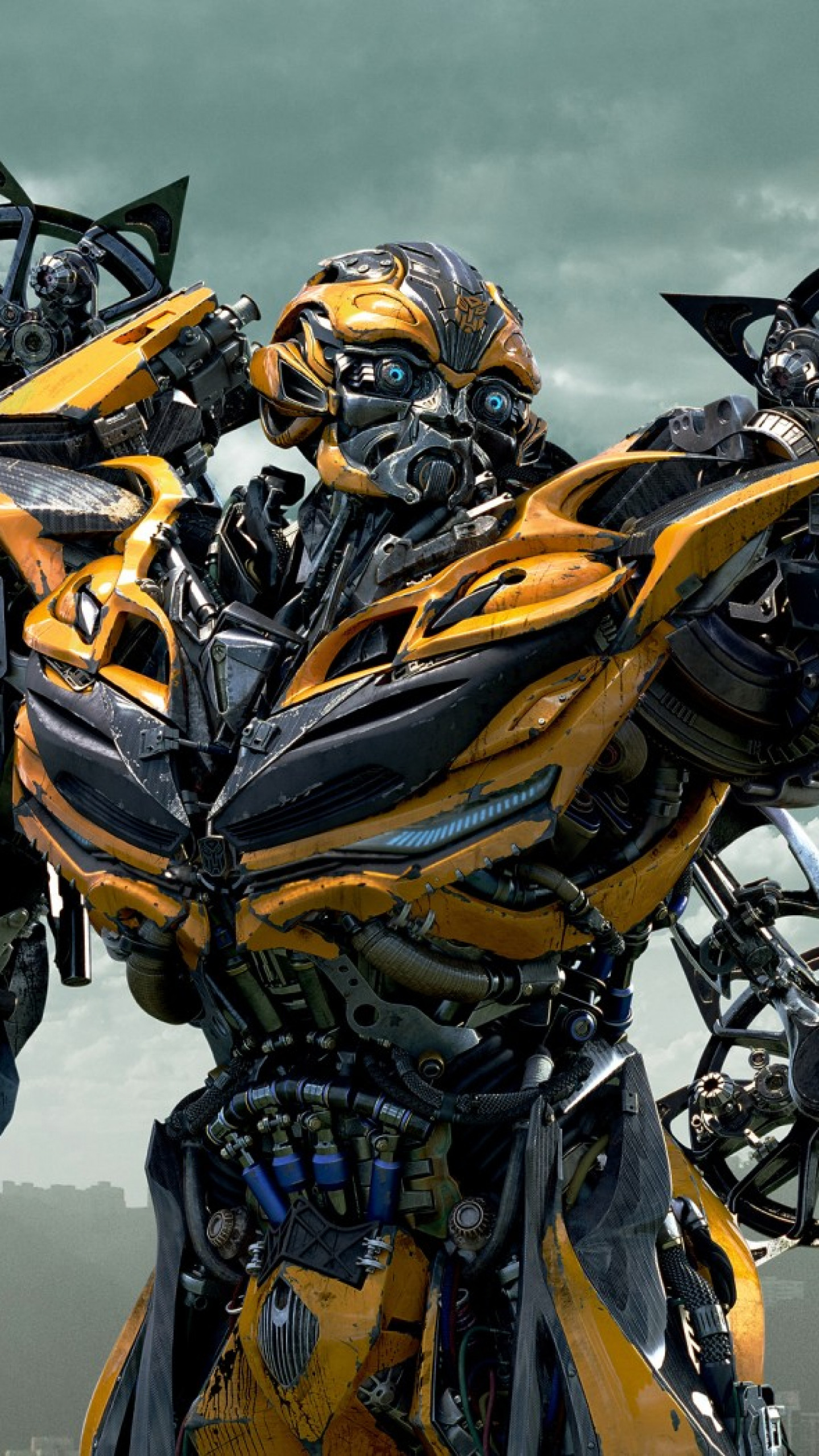 1440x2560  Wallpaper transformers age of extinction, autobot, bumblebee