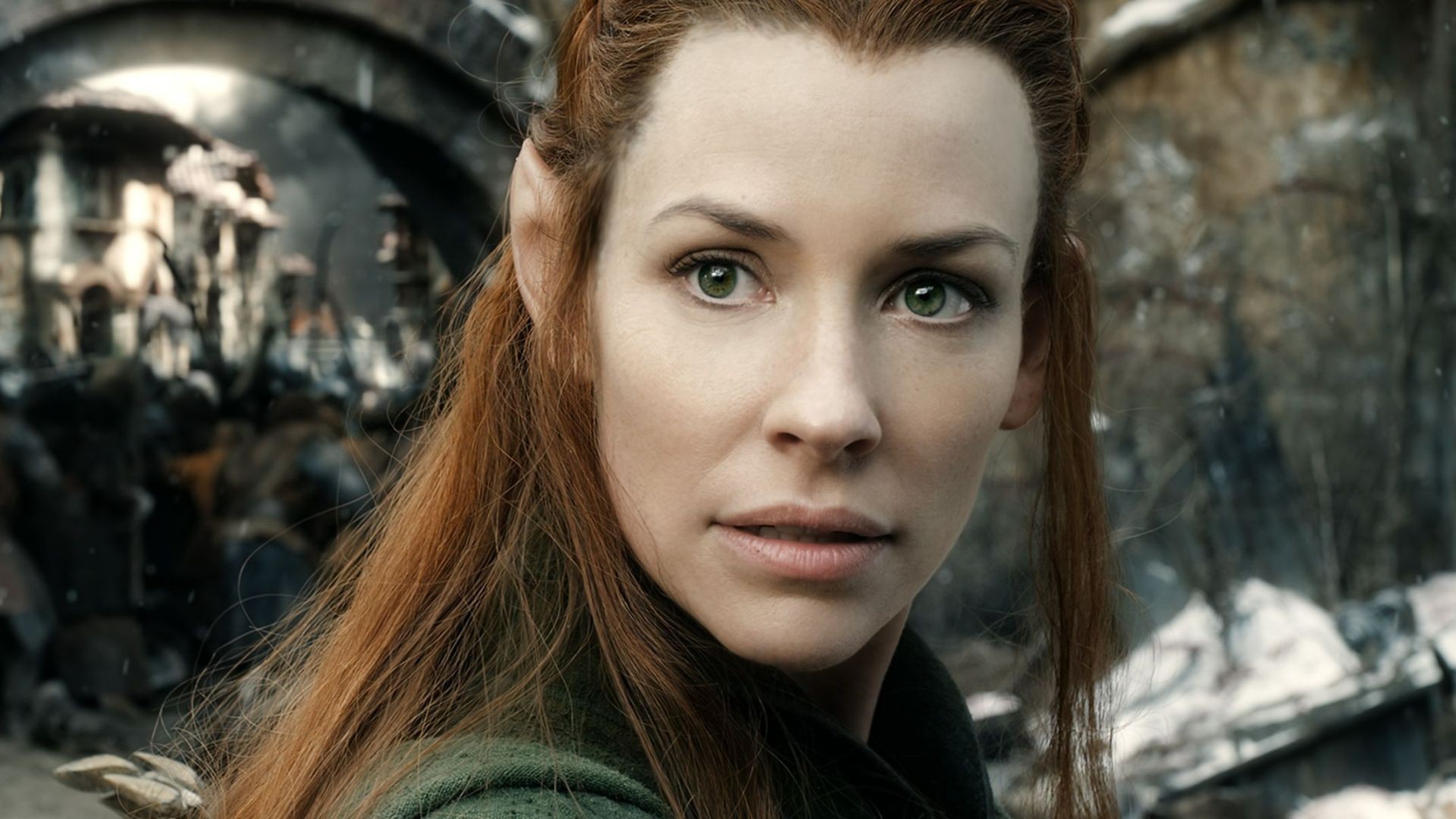 1920x1080 Evangeline Lilly as Tauriel in The Hobbit