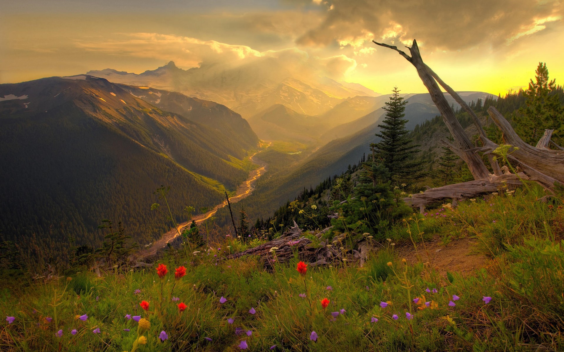 1920x1200 Beautiful mountain scenery wallpapers and stock photos