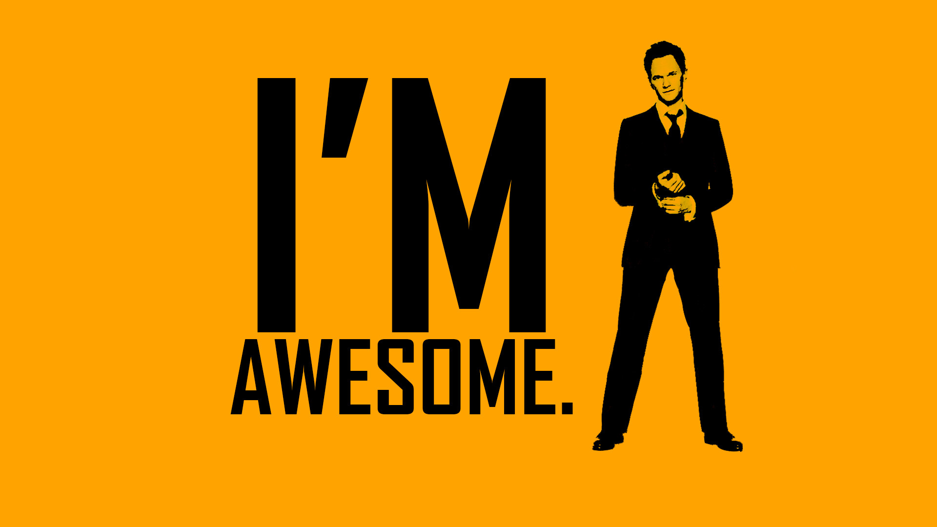 1920x1080 AnasK images I'm Awesome - Barney Stinson HD wallpaper and background photos