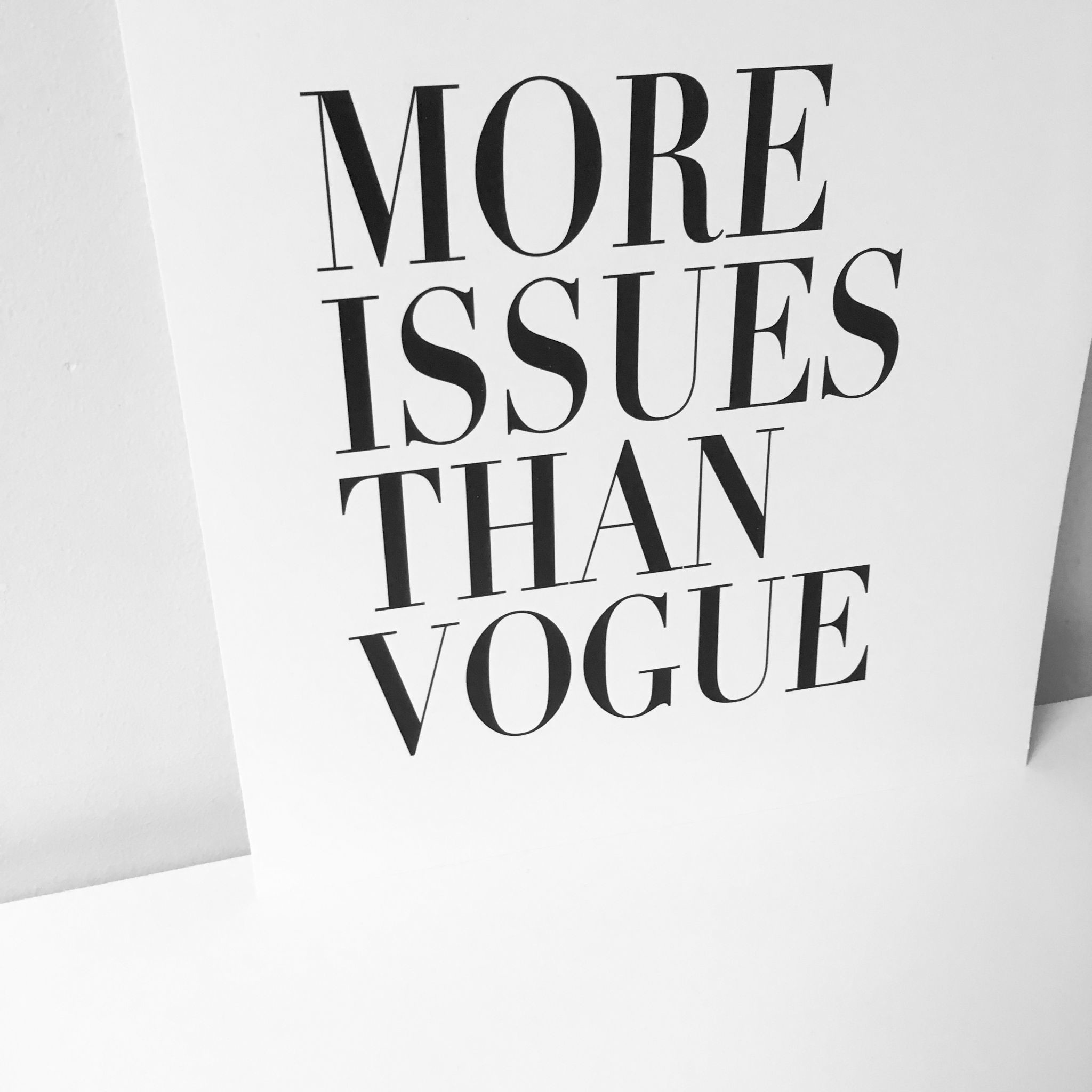 More Issues Than Vogue Wallpaper (37+ images)