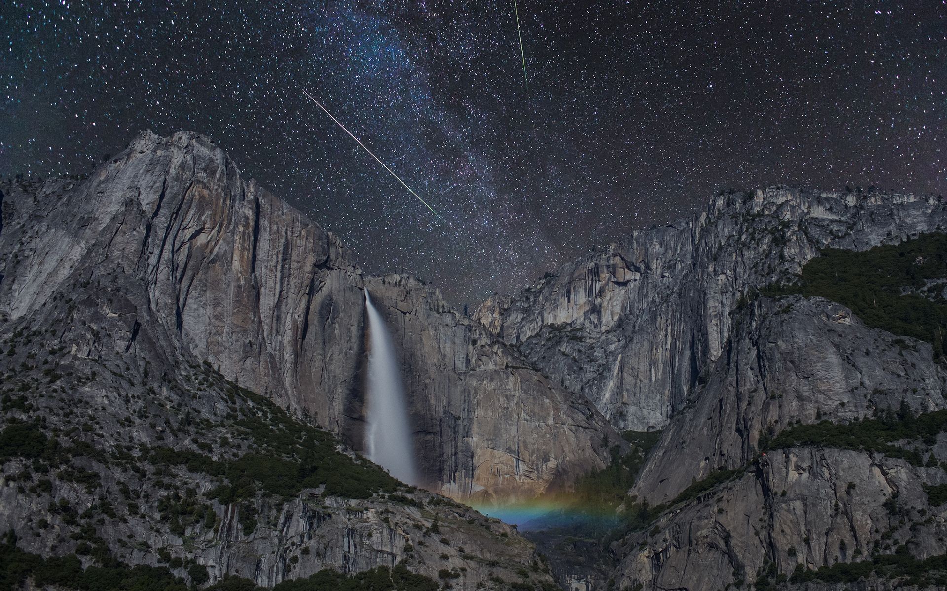 1920x1200 Image: Unbelievable Night Yosemite wallpapers and stock photos. Â«