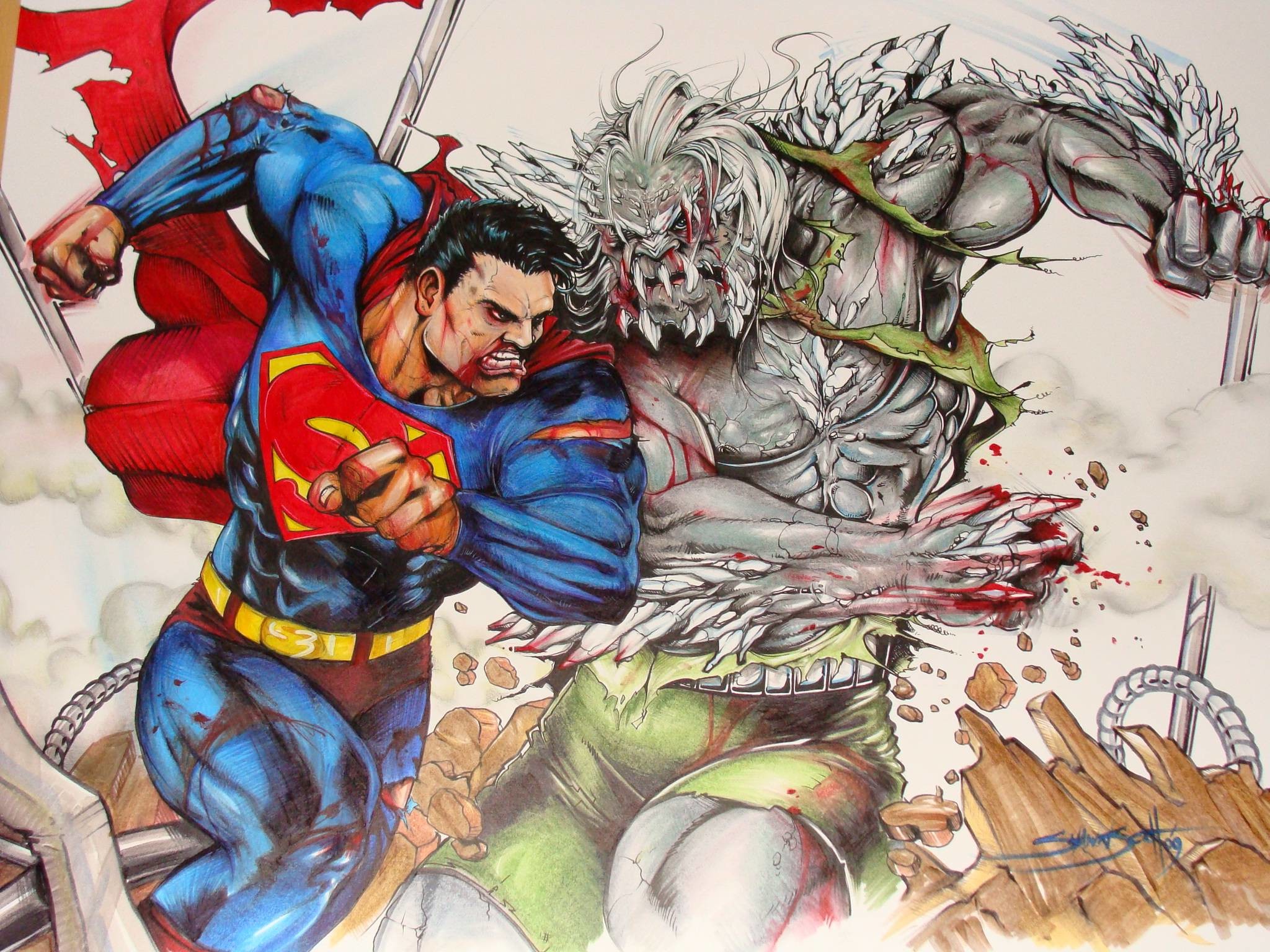 2048x1536 The Heroic Universe – Doomsday to wreak havoc in Batman v Superman?