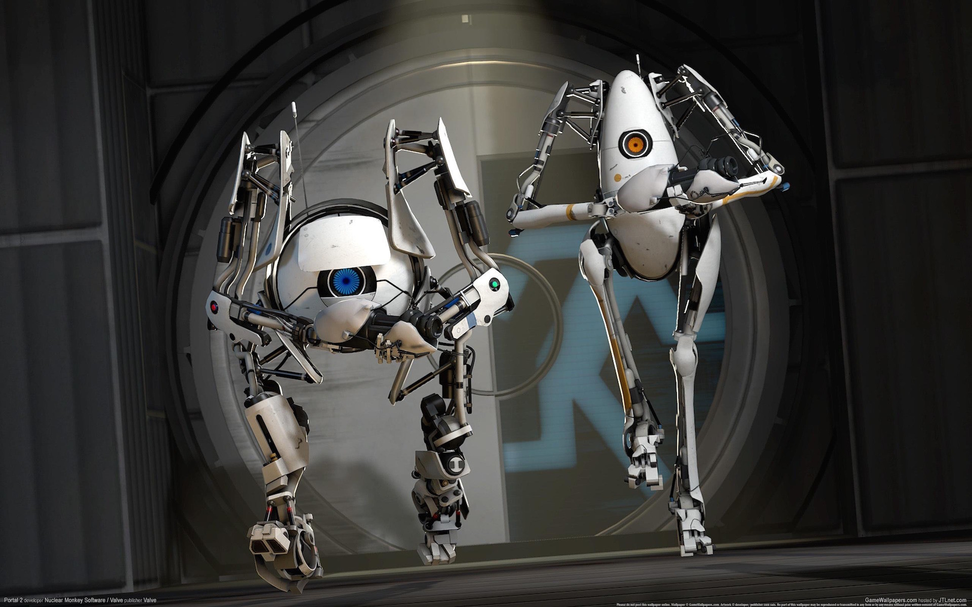 1920x1200 Valve's Aperture Science HTC Vive Demo featured characters from the Portal  universe