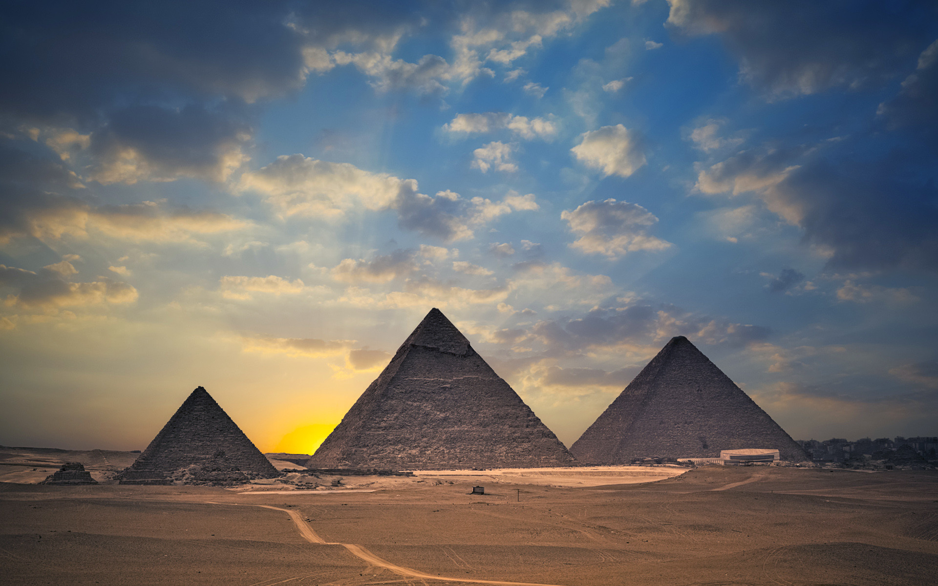 1920x1200 Egypt Pyramids