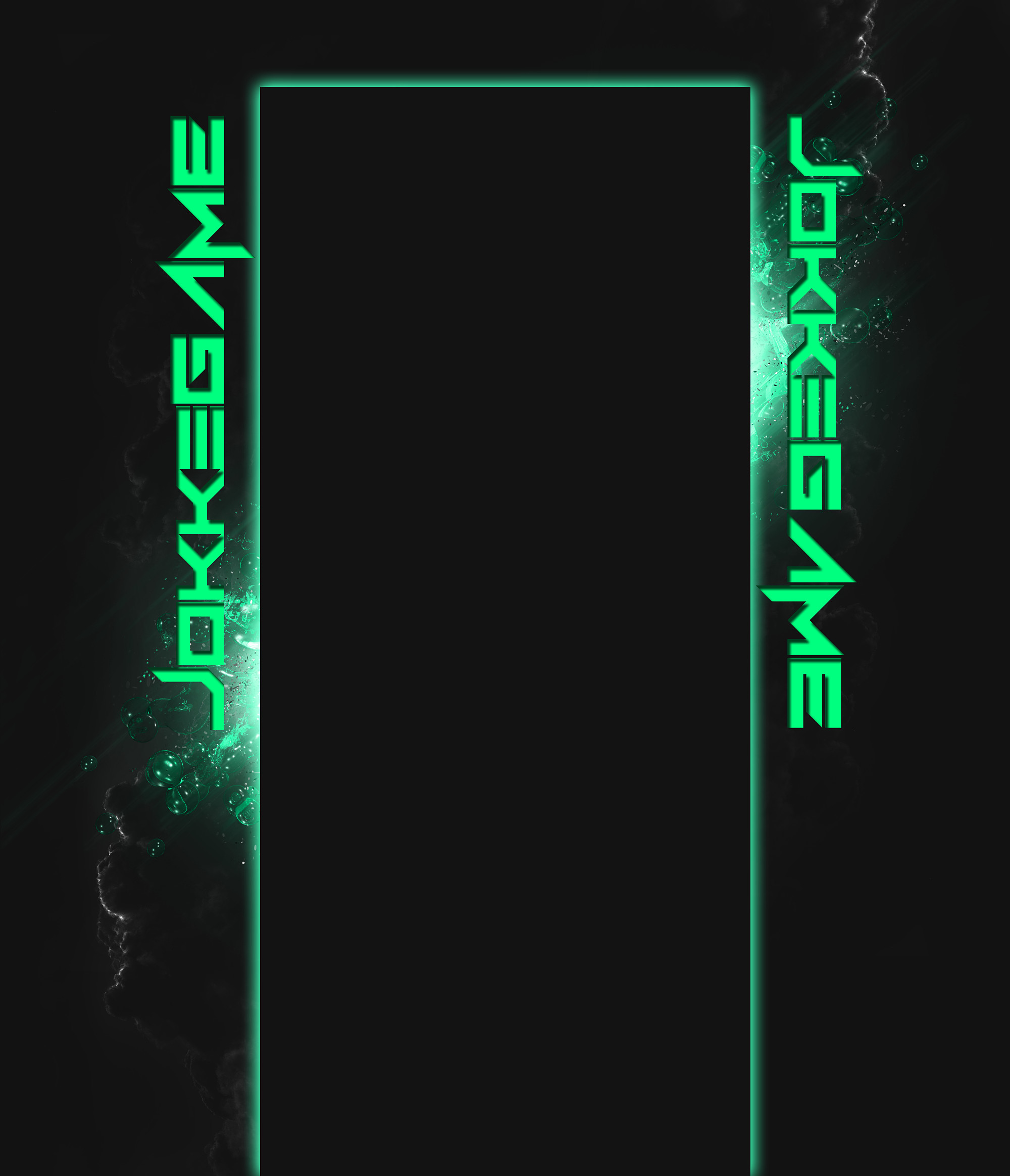 2000x2328 Neon Green And Grey Background For Youtube