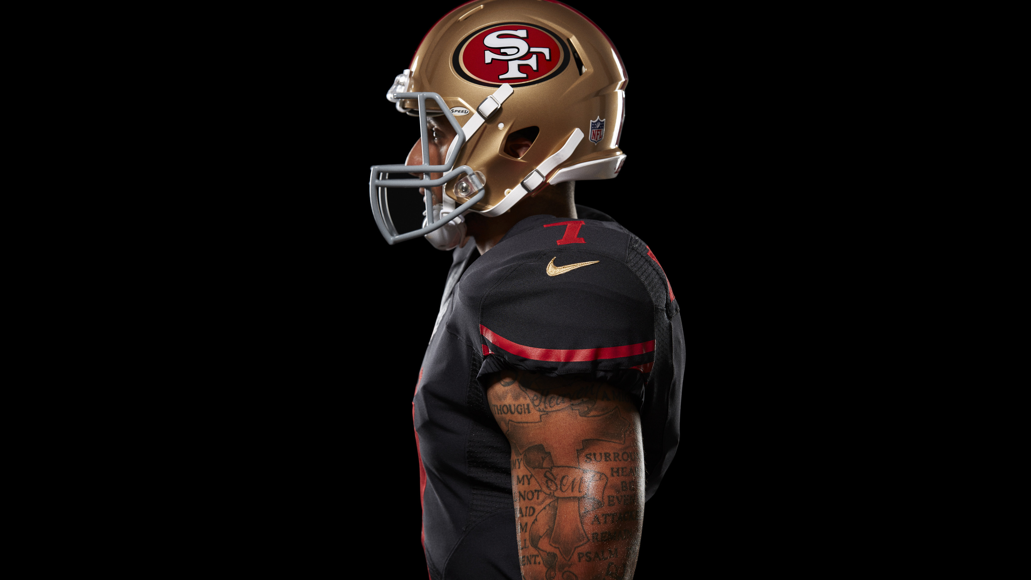 3413x1920 Nike Presents the San Francisco 49ers' New All-Black Alternate Uniform