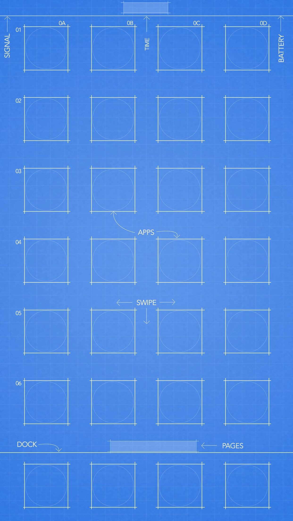 1242x2208 Gallery Of Ipad 2 Blueprint Wallpaper