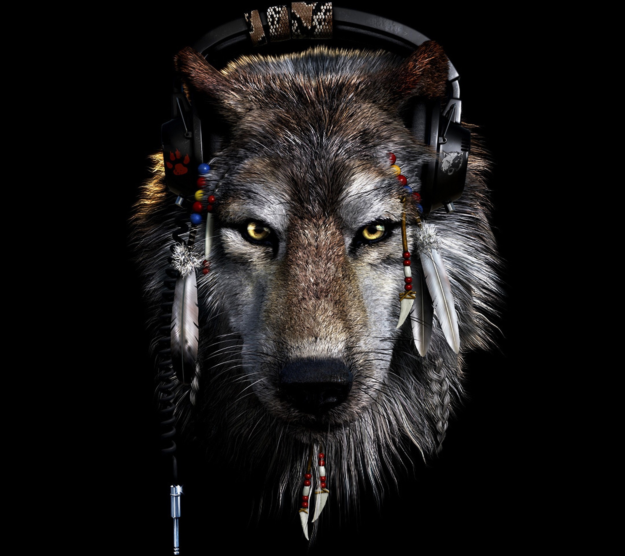 2160x1920 Wallpaper Indian wolf -| OutOfBit