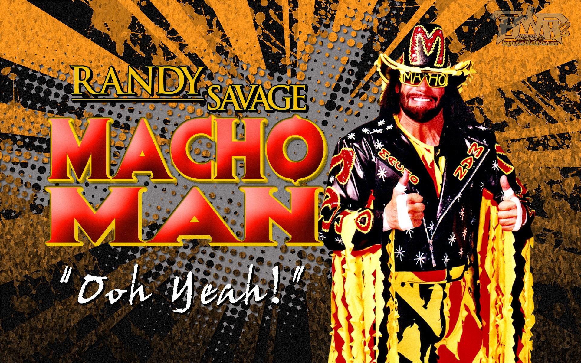 1920x1200 Wrestling Legend: "Macho Man" Randy Savage Wallpaper!