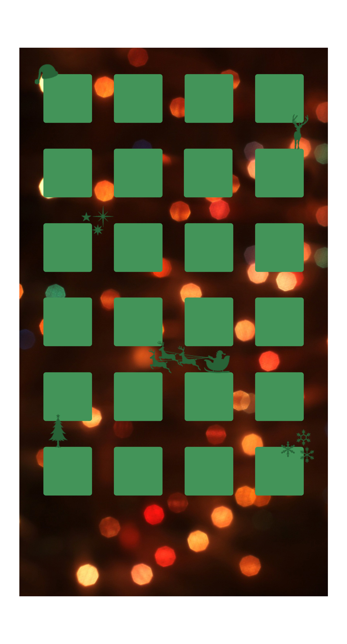 1398x2592 Shelf Christmas green light women iPhone6s Plus / iPhone6 Plus Wallpaper