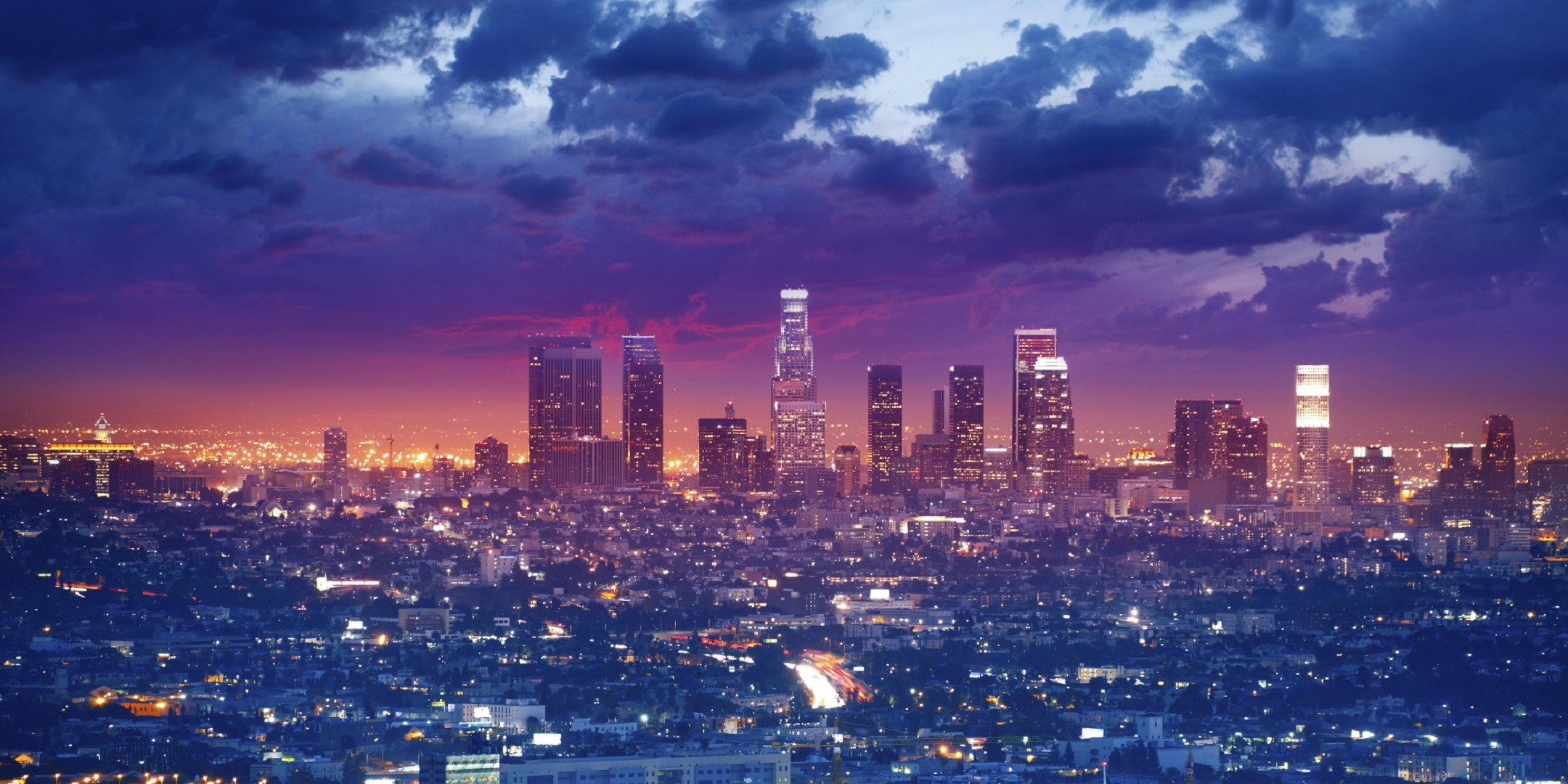 2160x1080 Los Angeles Wallpaper For Computer