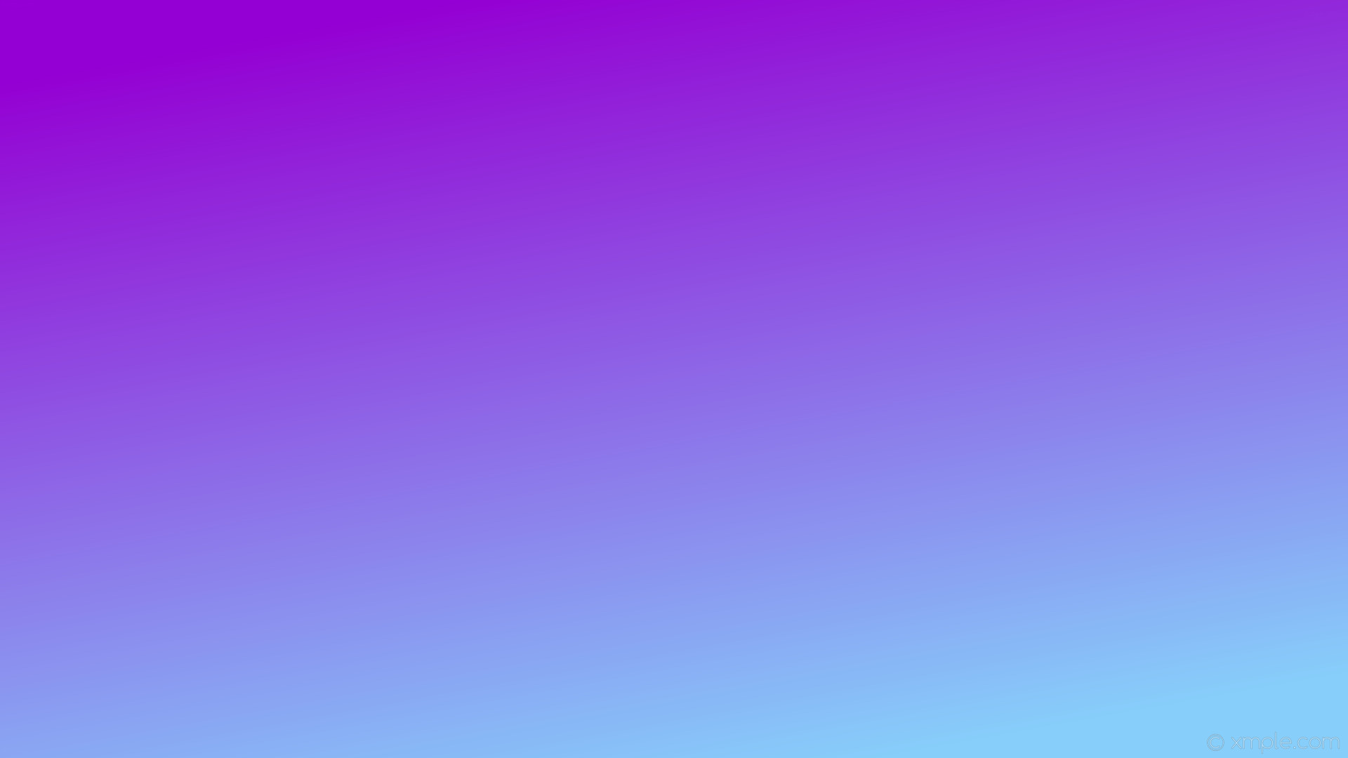 1920x1080 wallpaper gradient purple blue linear dark violet light sky blue #9400d3  #87cefa 120Â°