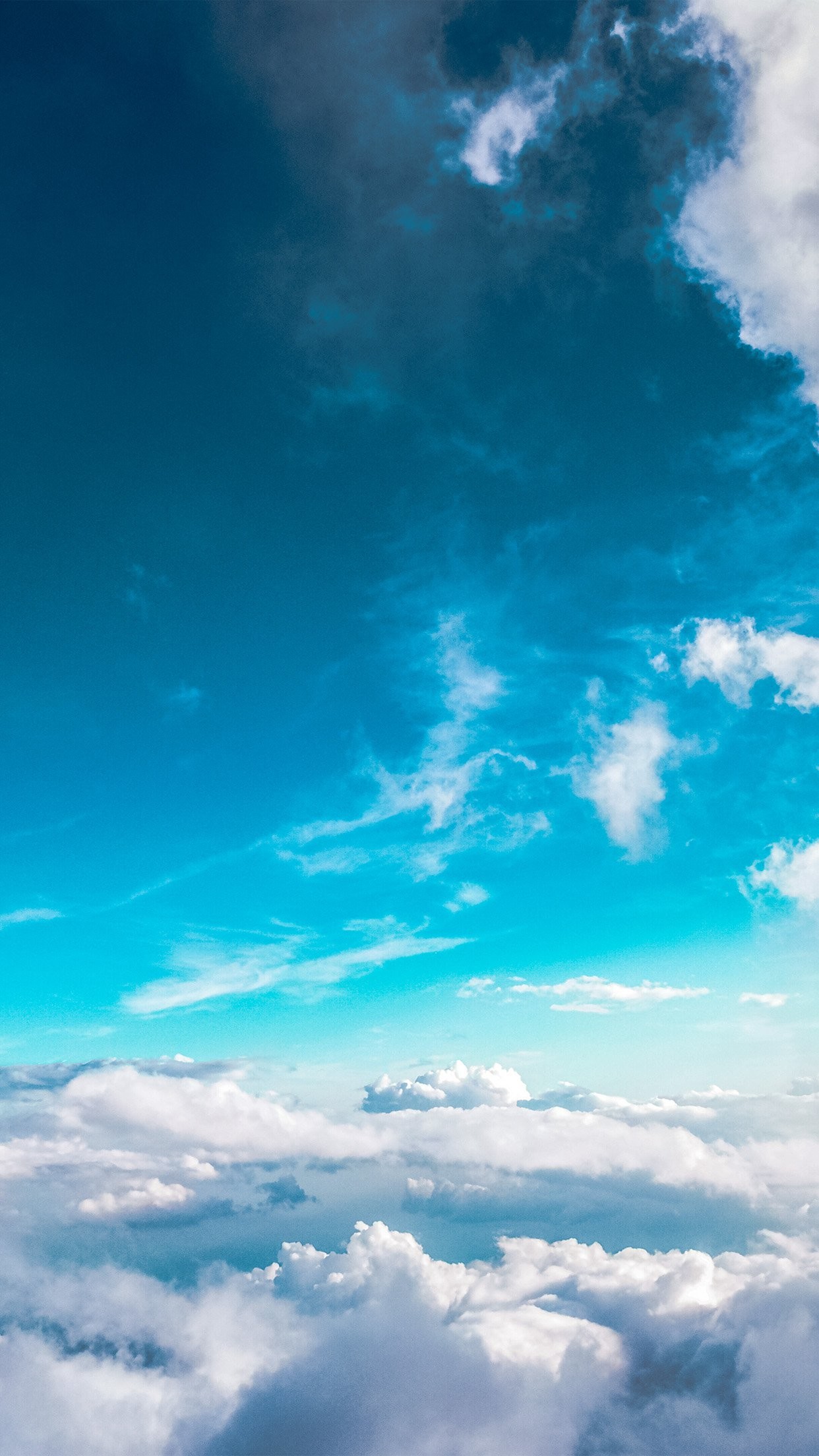 1242x2208 Sky Cloud Fly Blue Summer Sunny #iPhone #6 #plus #wallpaper