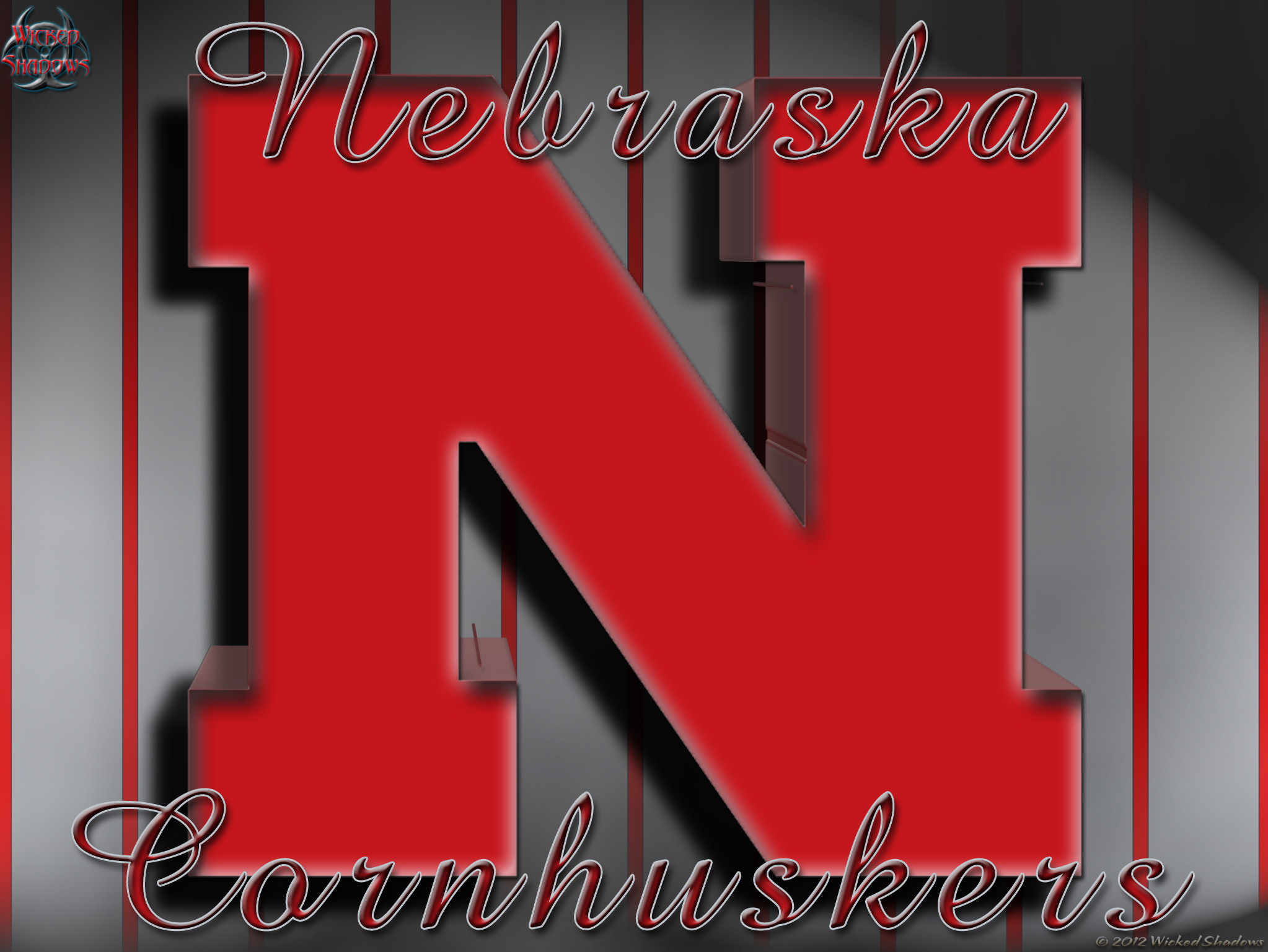 2046x1537 Nebraska Cornhuskers Football Logo Gfxjbj Clipart
