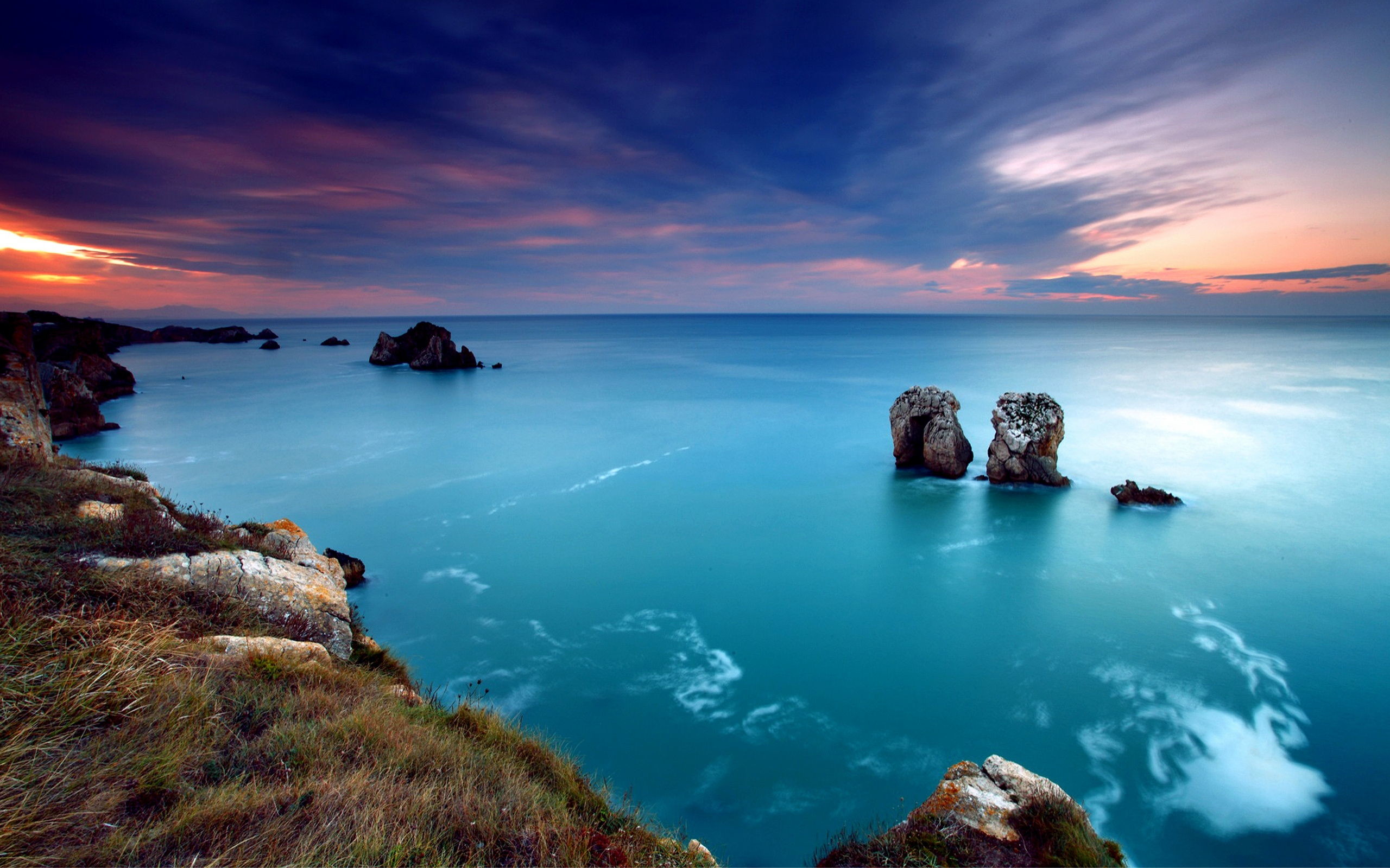 2560x1600 Stunning, Ocean, Landscape, Background, Picture, New, Best, Hd,