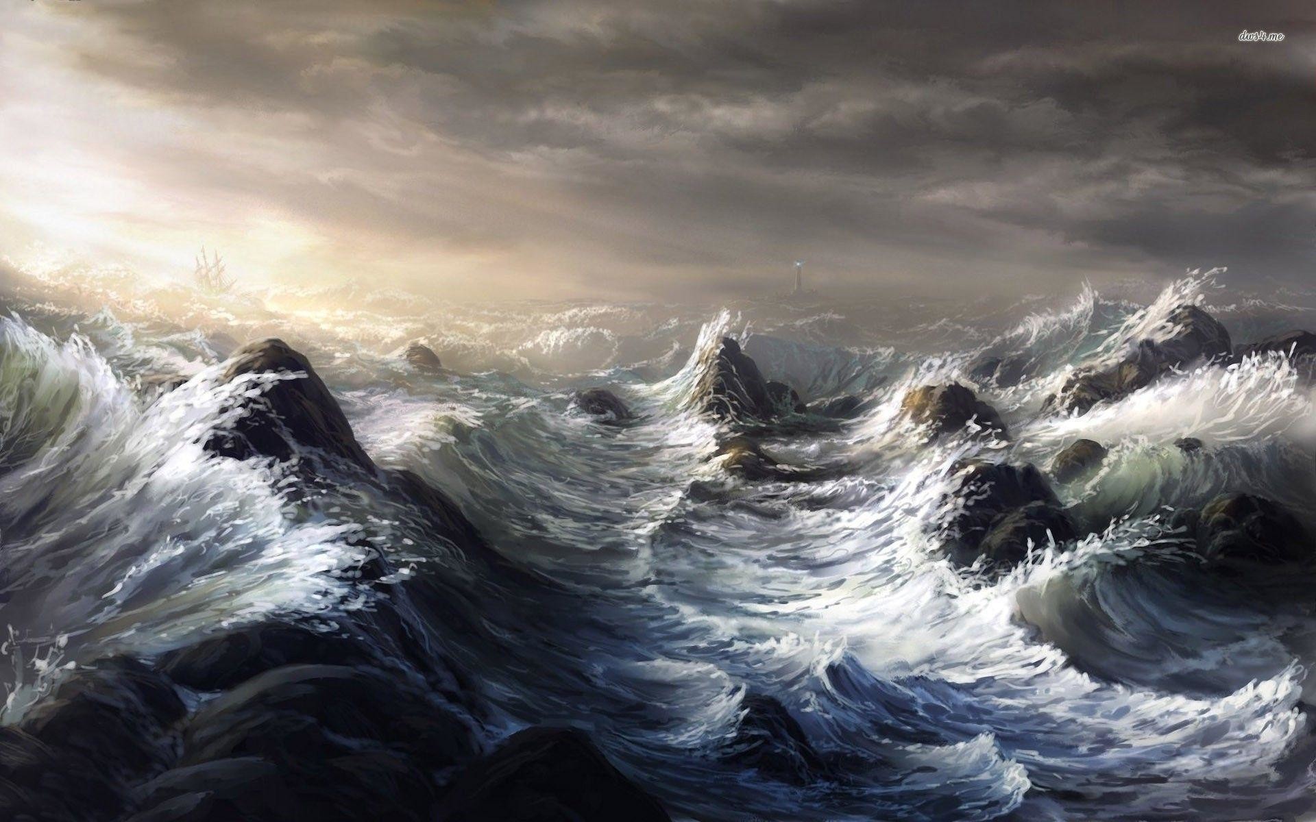 1920x1200 Ocean Storm Wallpapers - Full HD wallpaper search