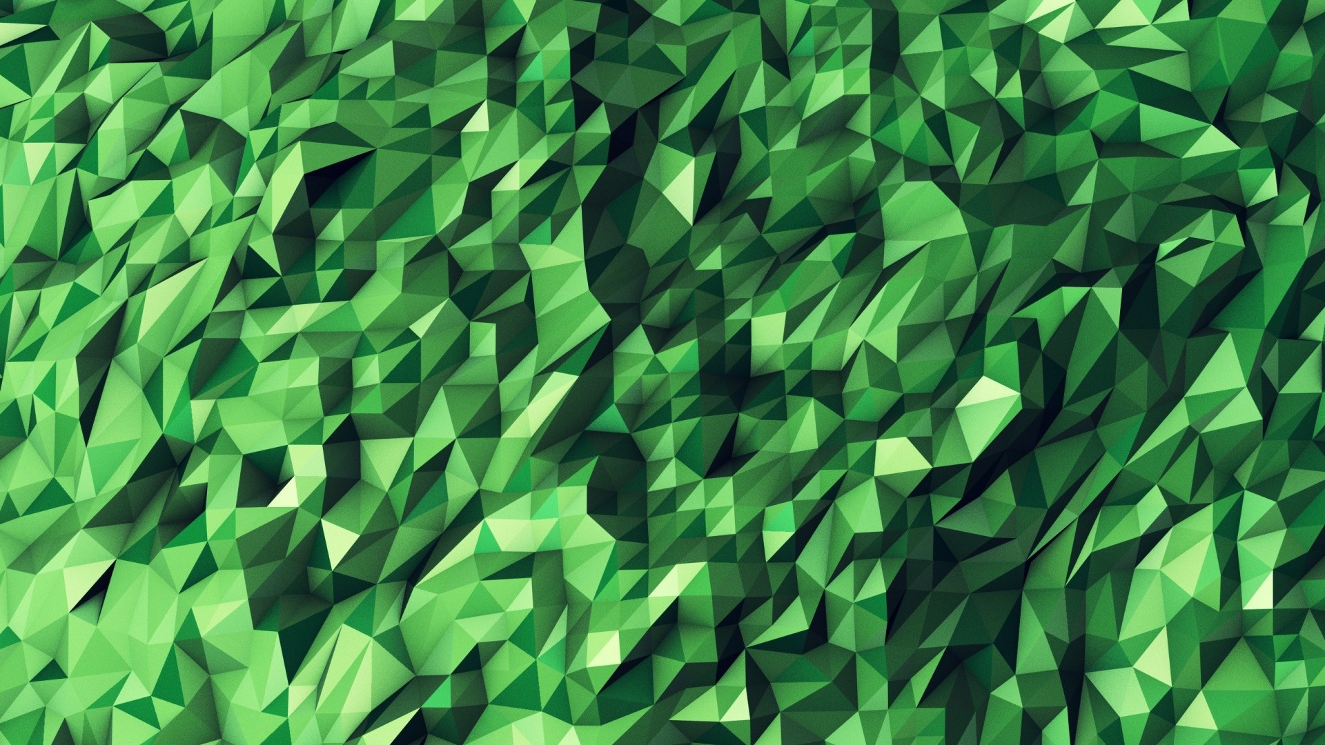 1920x1080  Green Abstract Geometric Shapes desktop PC and .